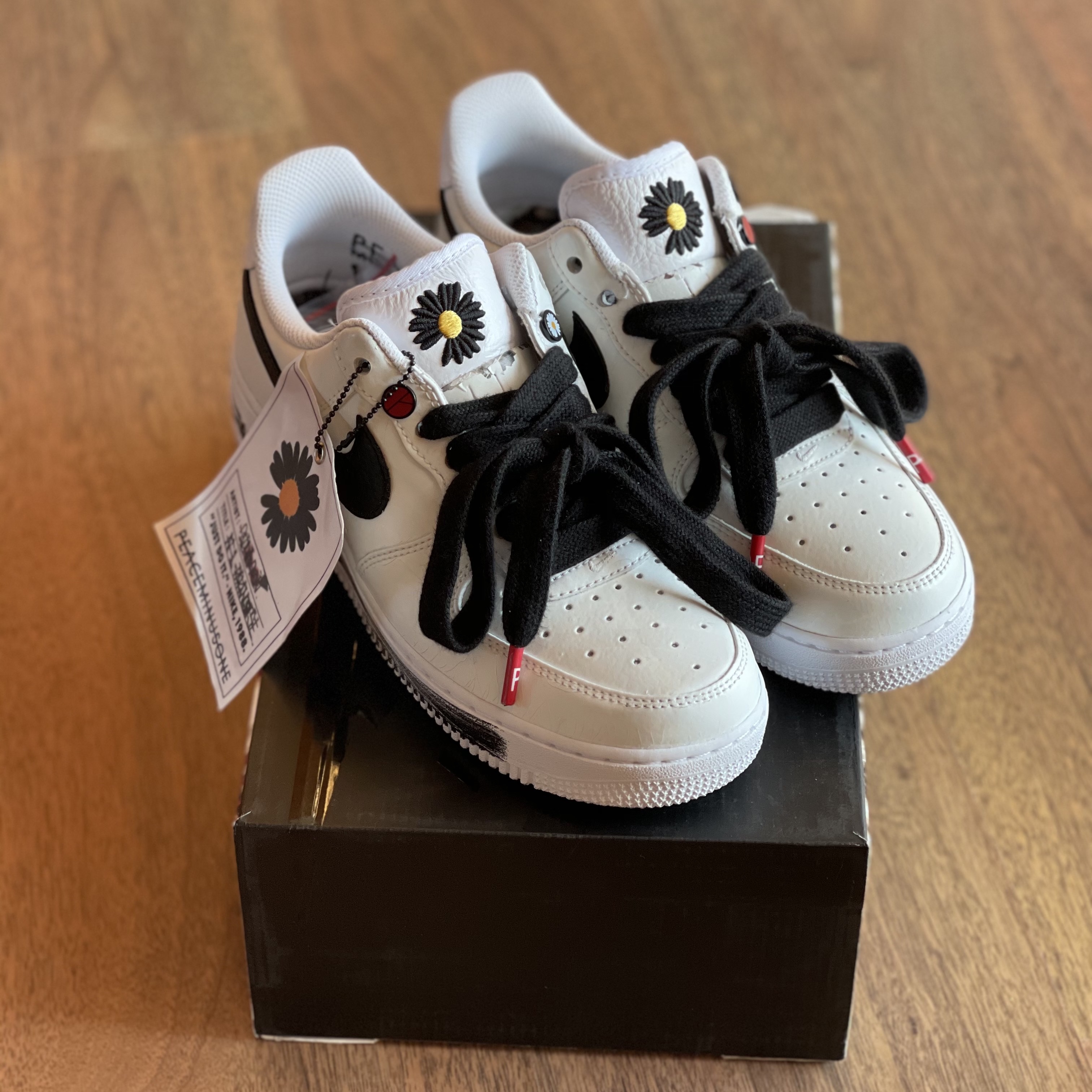 Nike x Peaceminusone Air Force 1 Low Para-Noise 2.0 착용 스타일 - 2