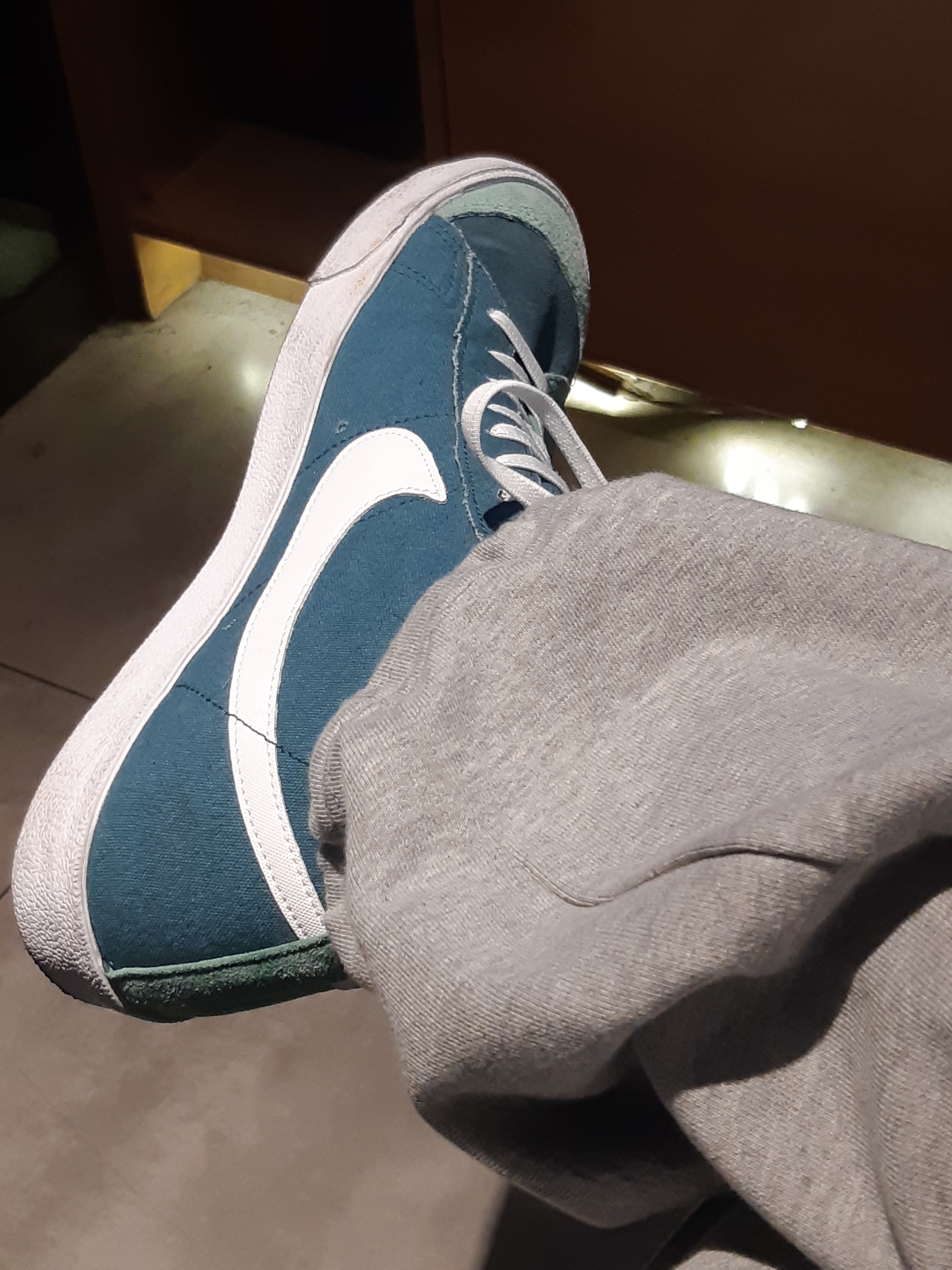 Nike Blazer Mid '77 Vintage Jade 착용 스타일