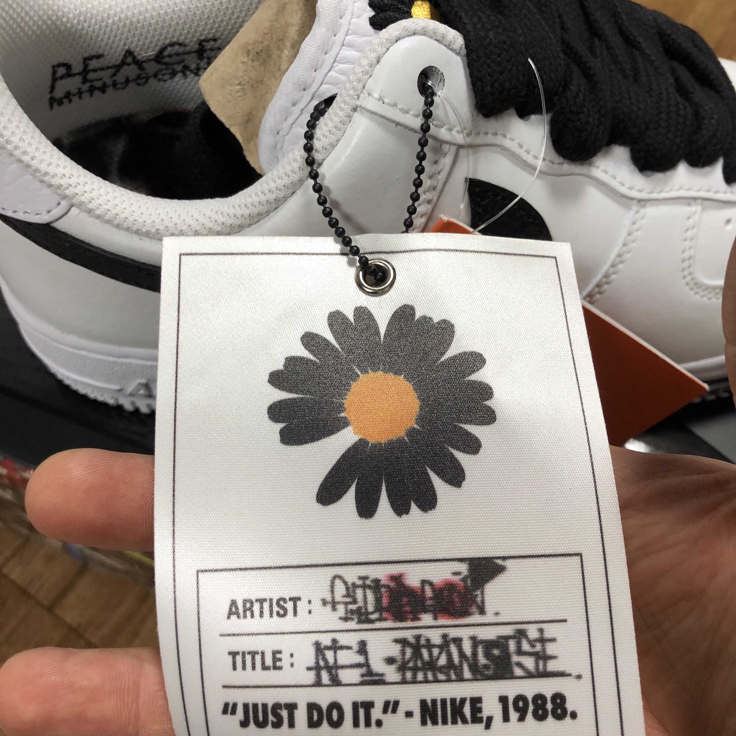 Nike x Peaceminusone Air Force 1 Low Para-Noise 2.0 착용 스타일