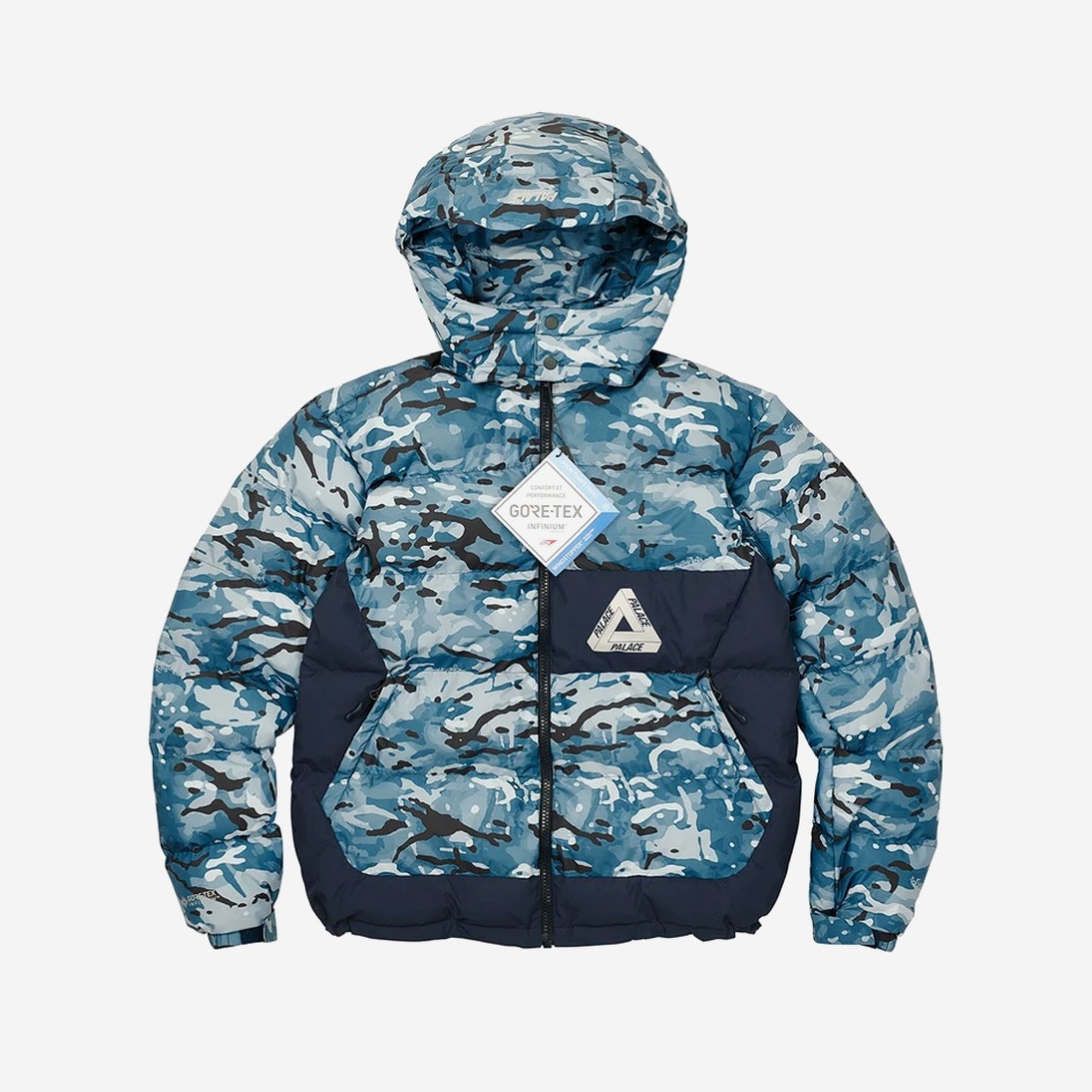 Palace Gore-Tex Infinium Puffa Blue Camo - 20FW 상세 이미지 1