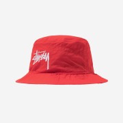 Nike x Stussy Bucket Hat Habanero Red