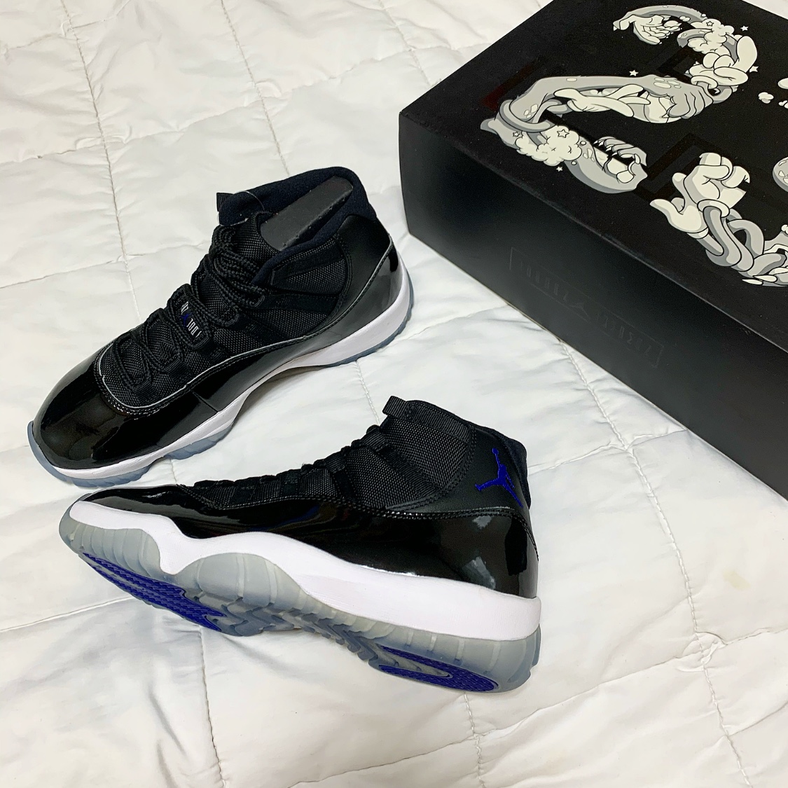 Jordan 11 Retro Space Jam 2016 착용 스타일