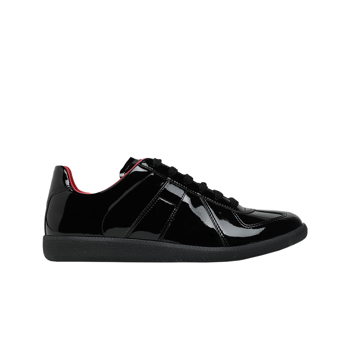 메종 마르지엘라 레플리카 페이턴트 레더 스니커즈 블랙(Maison Margiela Replica Patent Leather Sneakers Black)