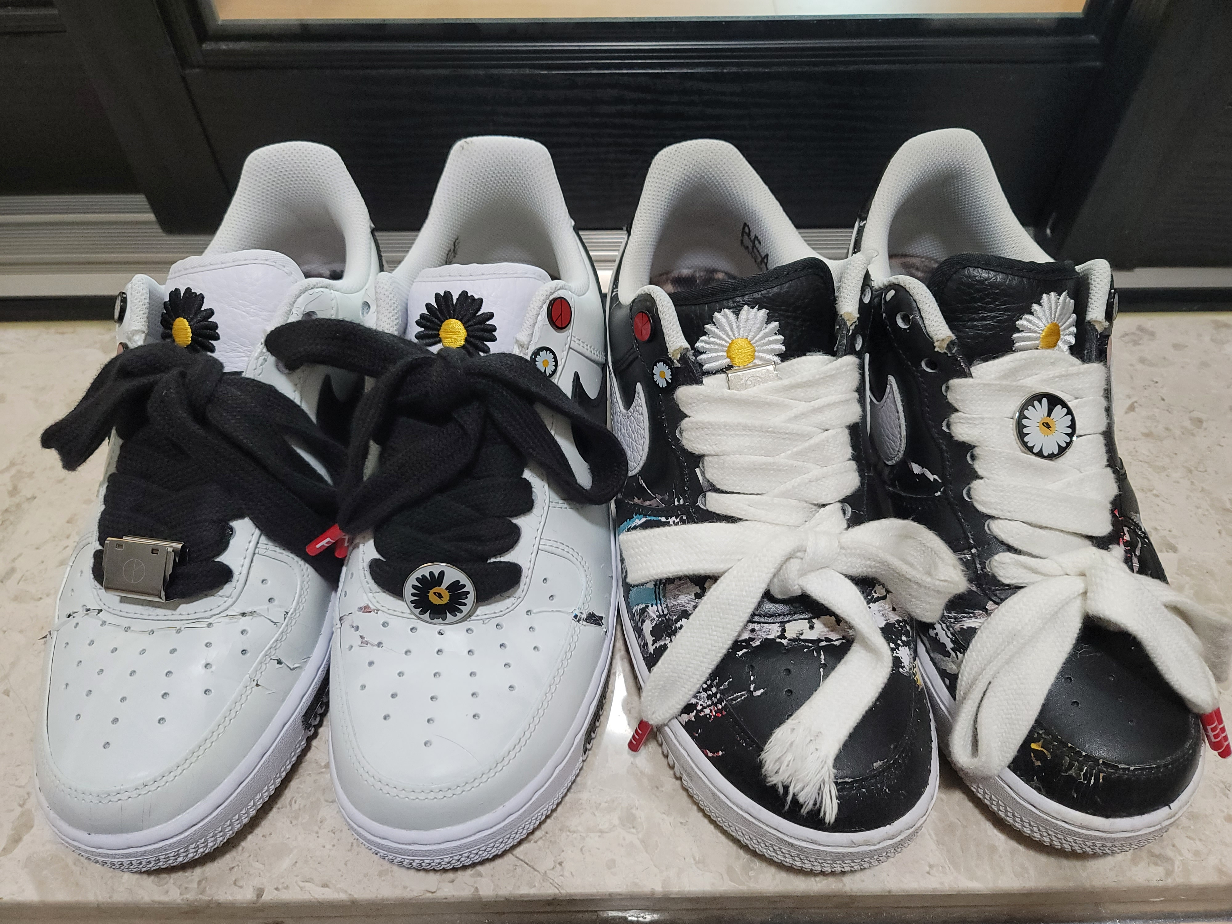 Nike x Peaceminusone Air Force 1 Low Para-Noise 2.0, Nike x Peaceminusone Air Force 1 Low Para-Noise 착용 스타일