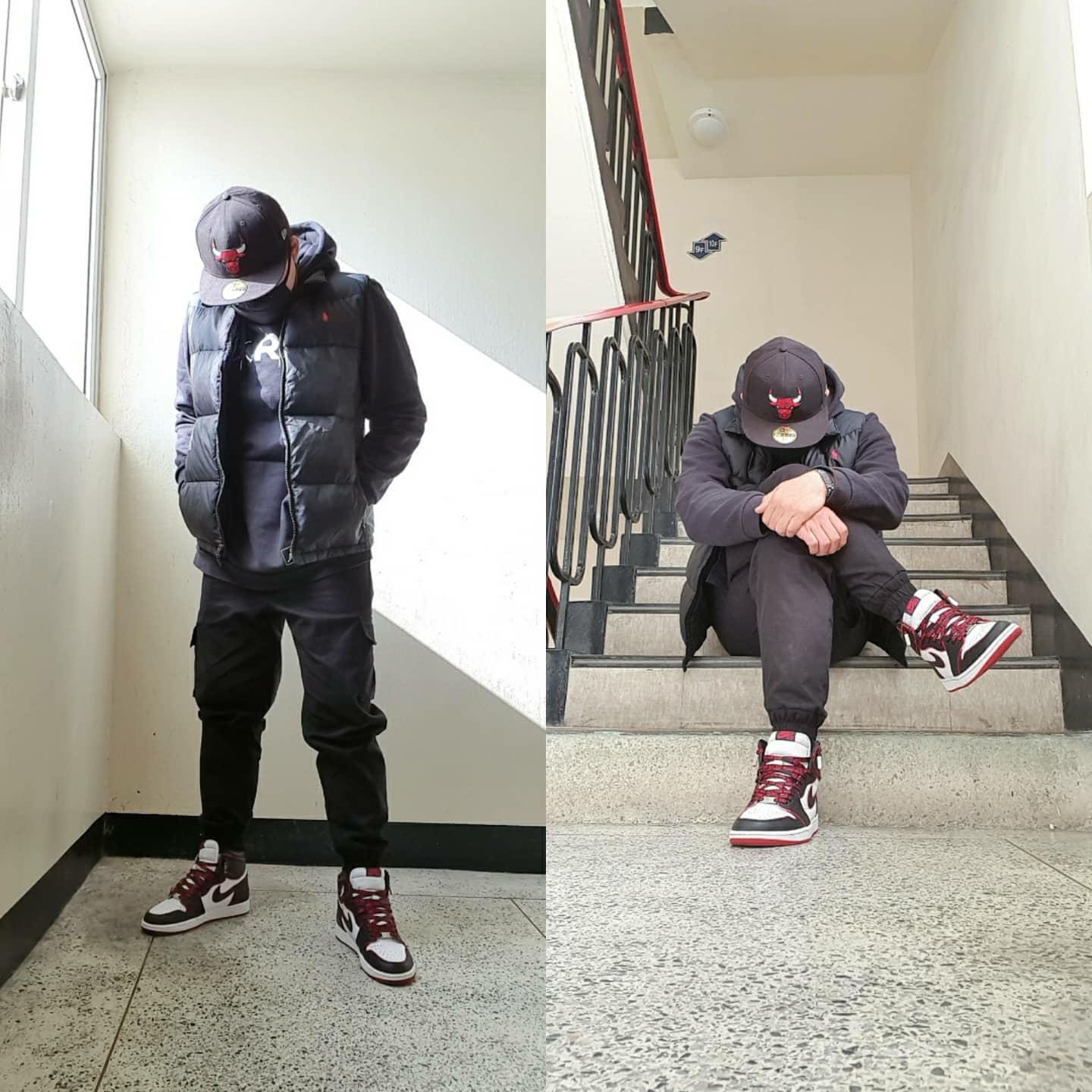 Jordan 1 Retro High OG Bloodline 착용 스타일