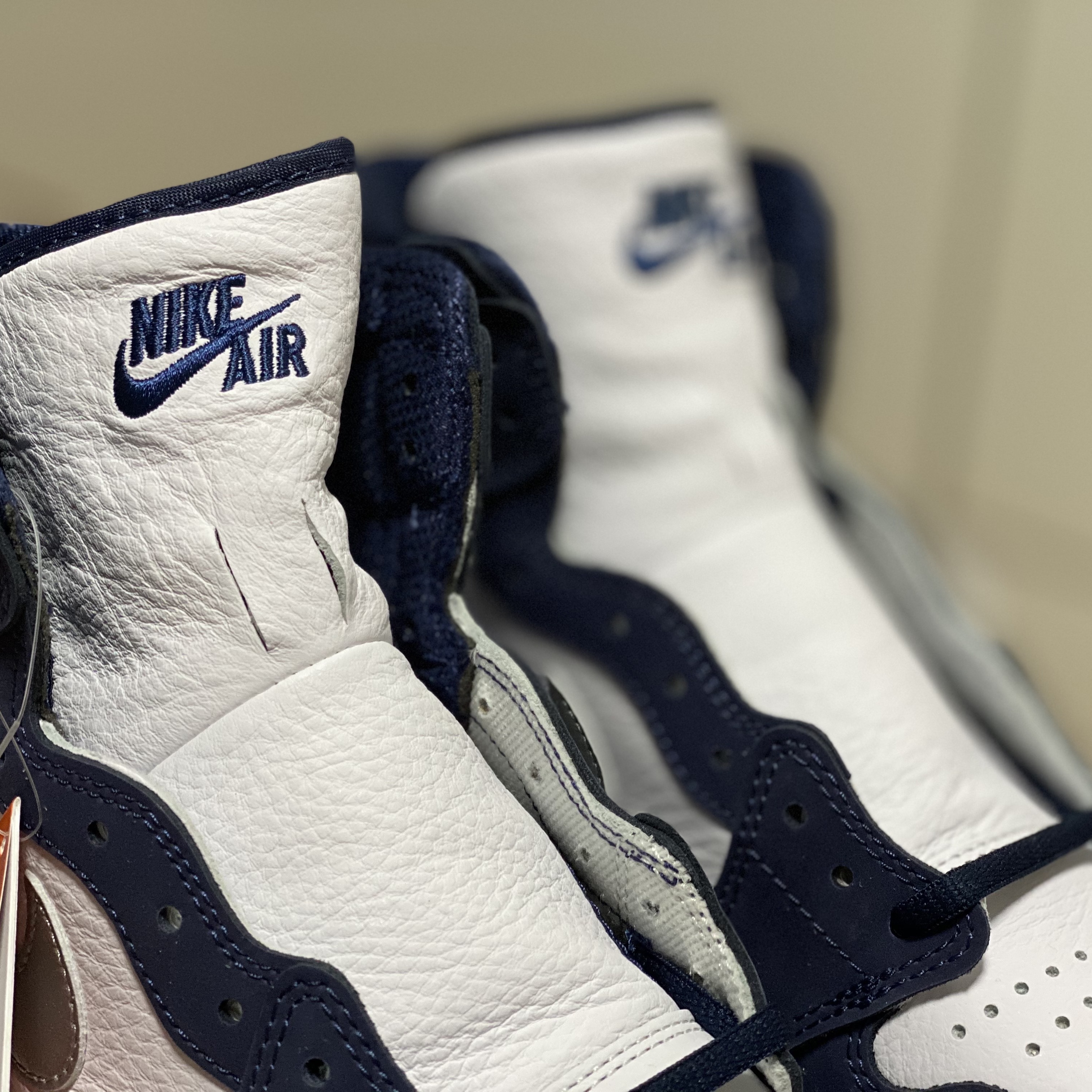 Jordan 1 Retro High OG CO.JP Midnight Navy 착용 스타일 - 2