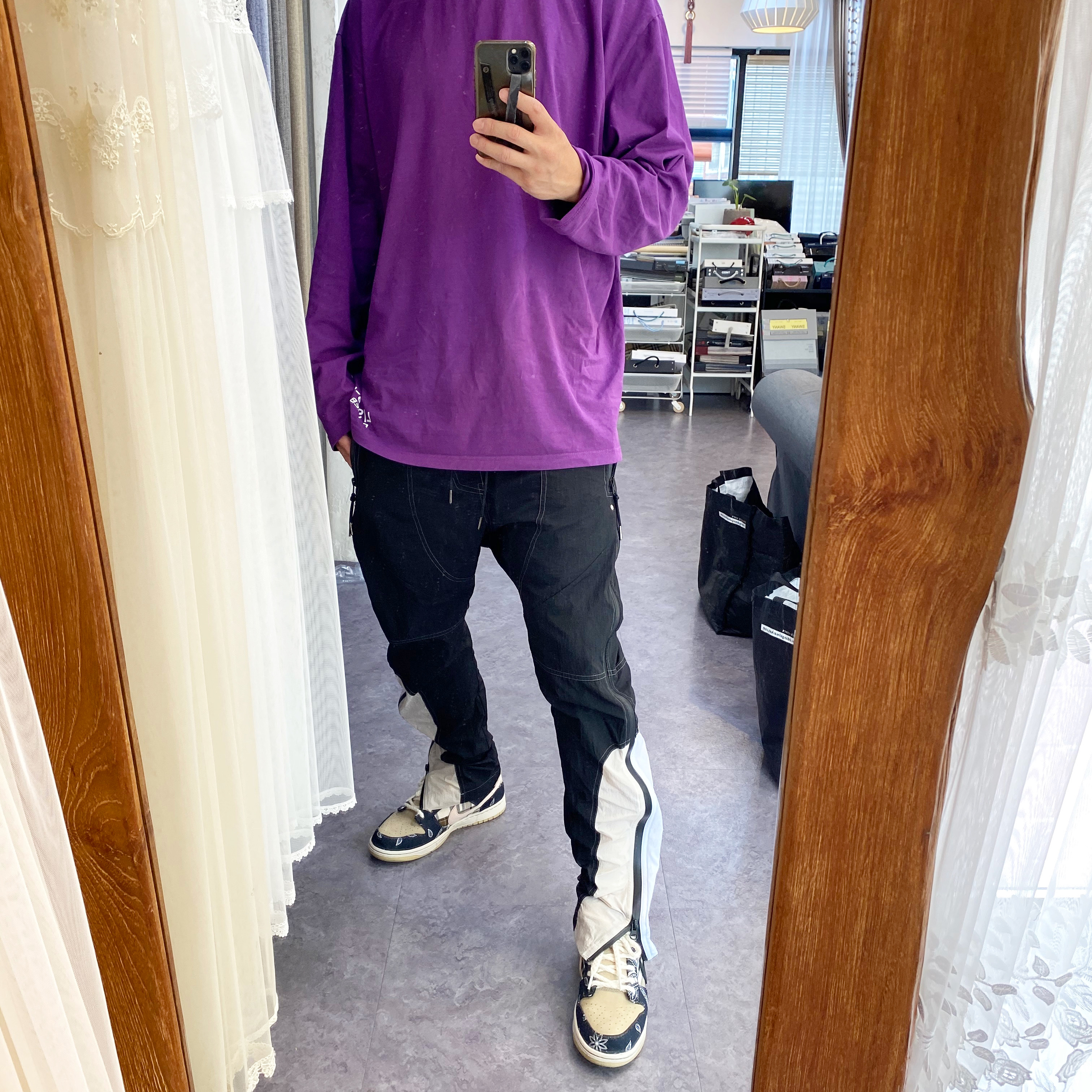 Nike x Travis Scott SB Dunk Low 착용 스타일