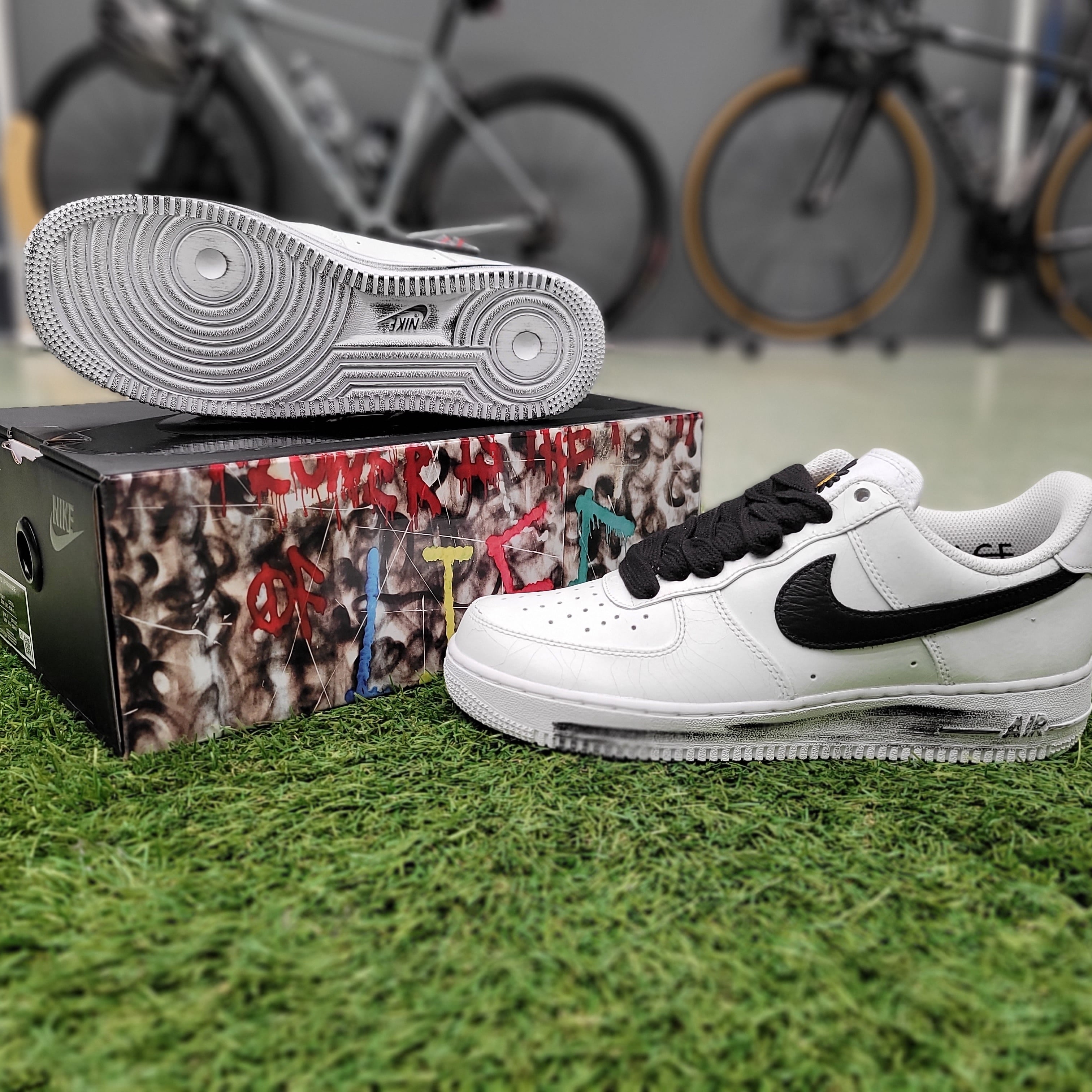 Nike x Peaceminusone Air Force 1 Low Para-Noise 2.0 착용 스타일