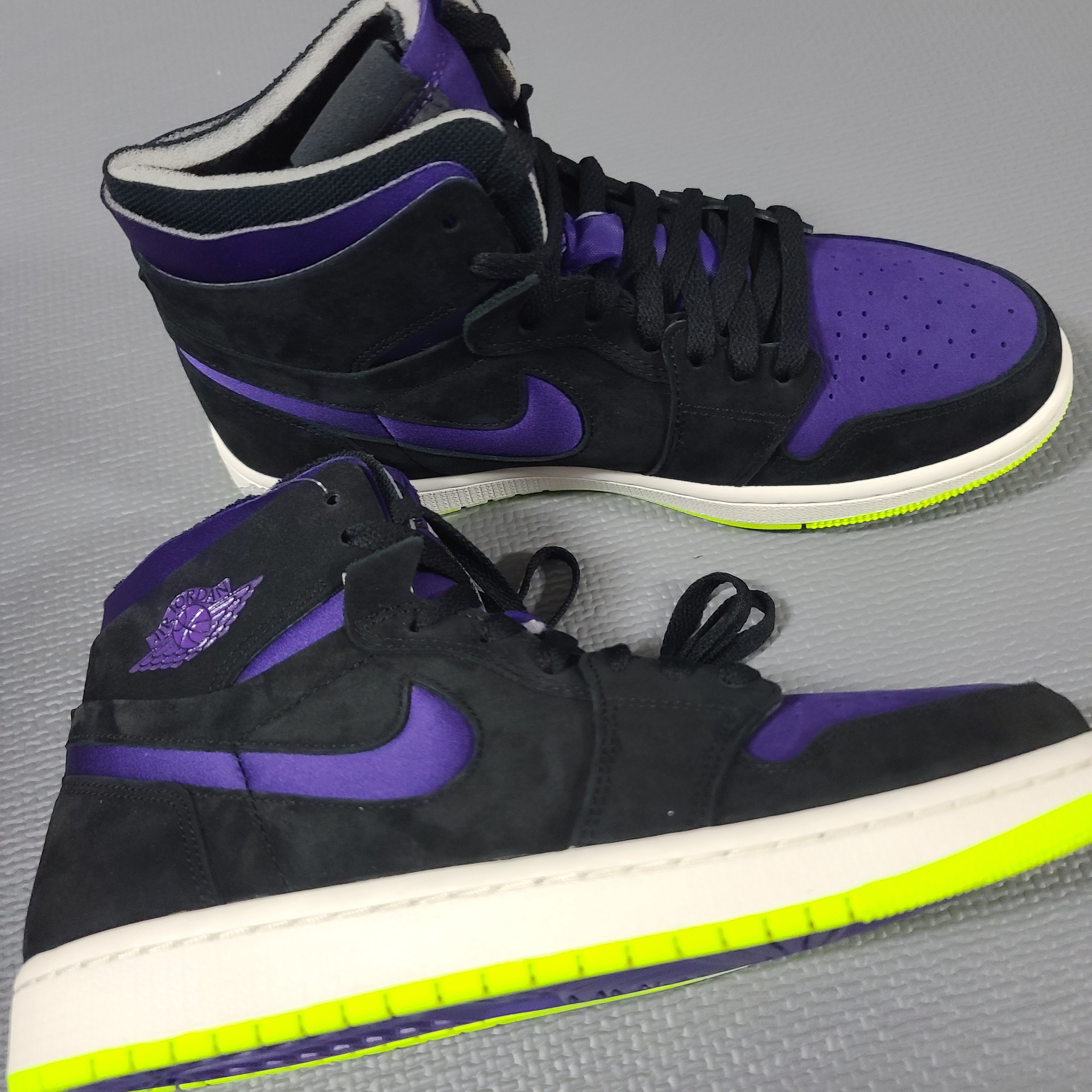 (W) Jordan 1 Zoom Air CMFT Plum Purple 착용 스타일