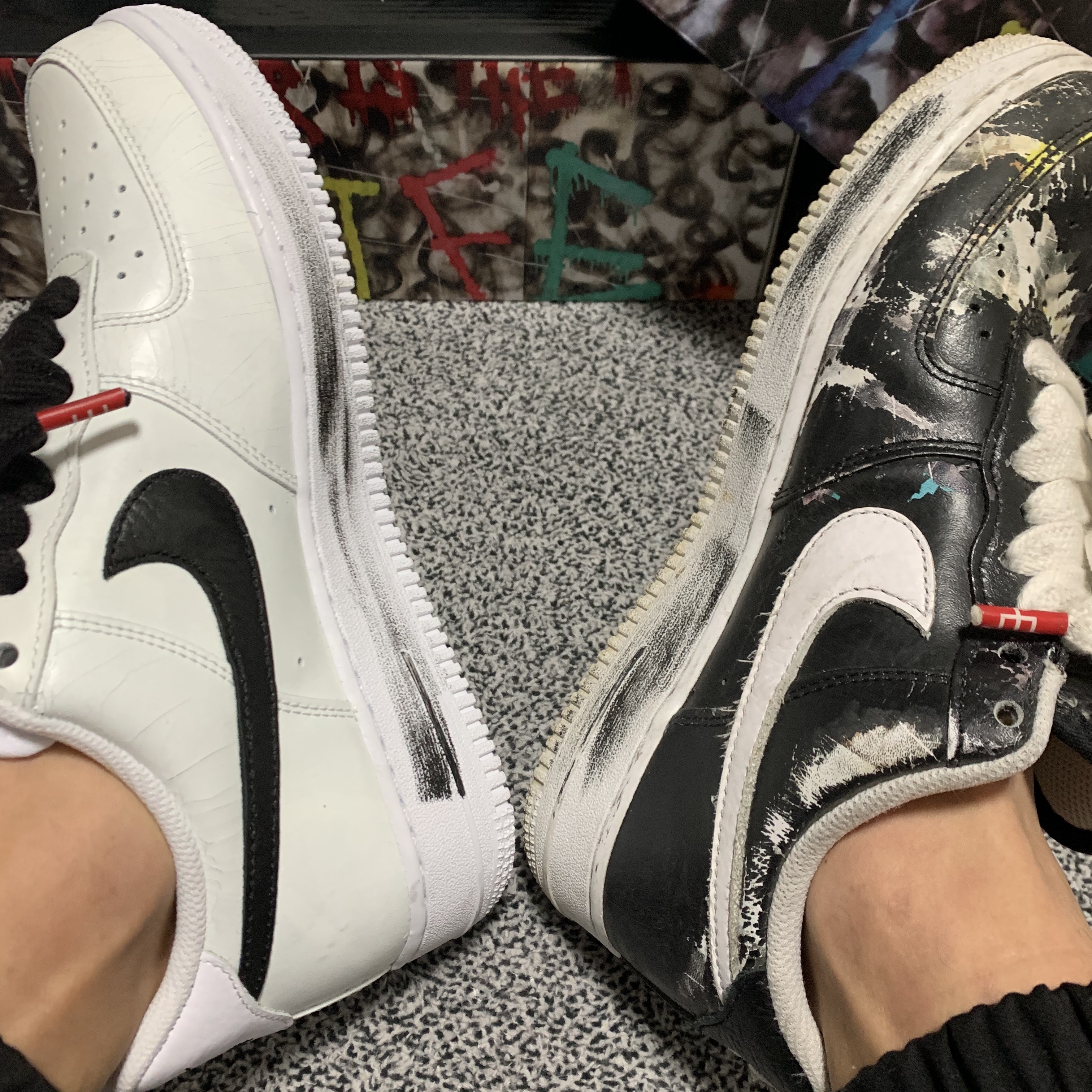 Nike x Peaceminusone Air Force 1 Low Para-Noise 2.0, Nike x Peaceminusone Air Force 1 Low Para-Noise 착용 스타일