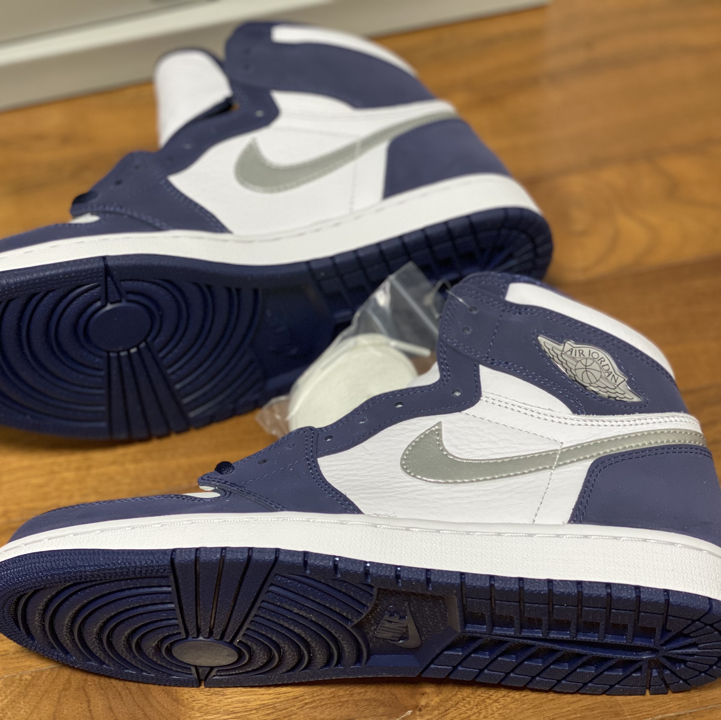 Jordan 1 Retro High OG CO.JP Midnight Navy 착용 스타일 - 5