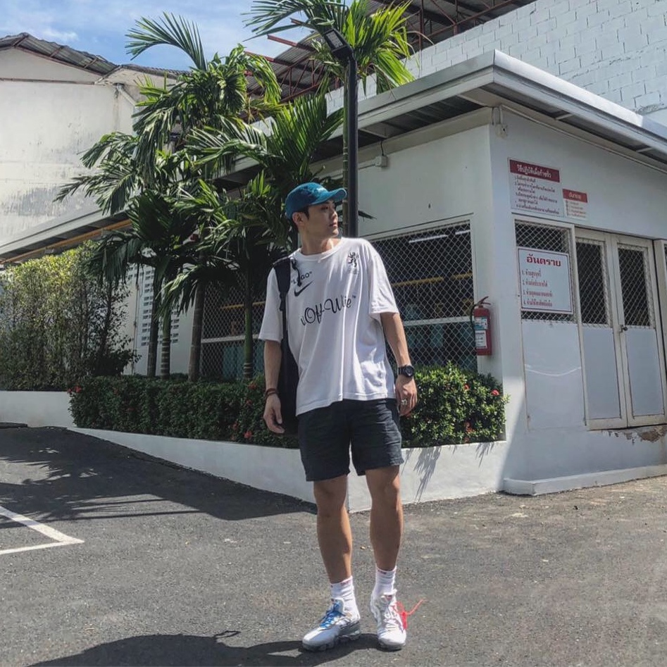 Nike x Off-White Air VaporMax V2 White 착용 스타일