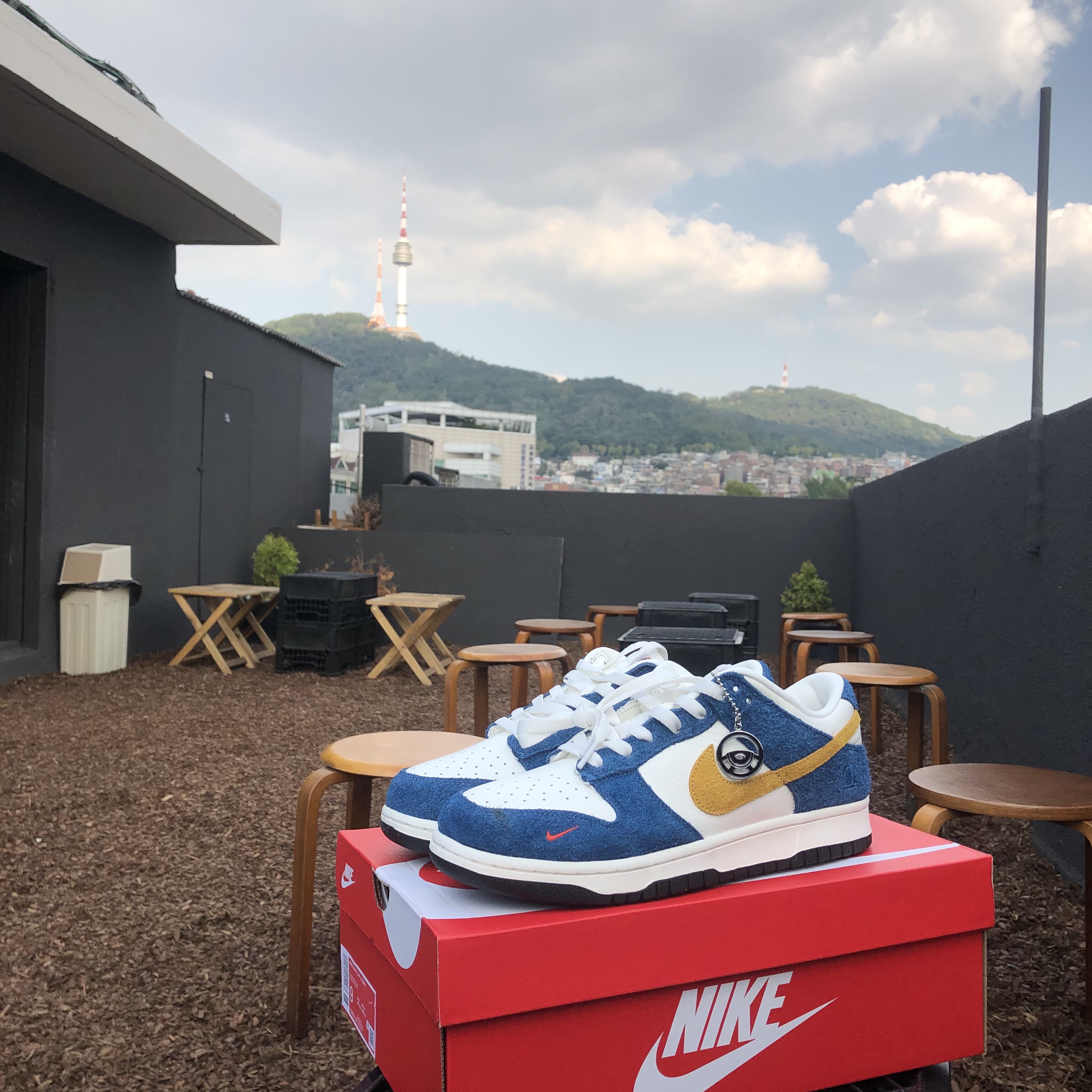 Nike x Kasina Dunk Low 80's Bus 착용 스타일 - 1
