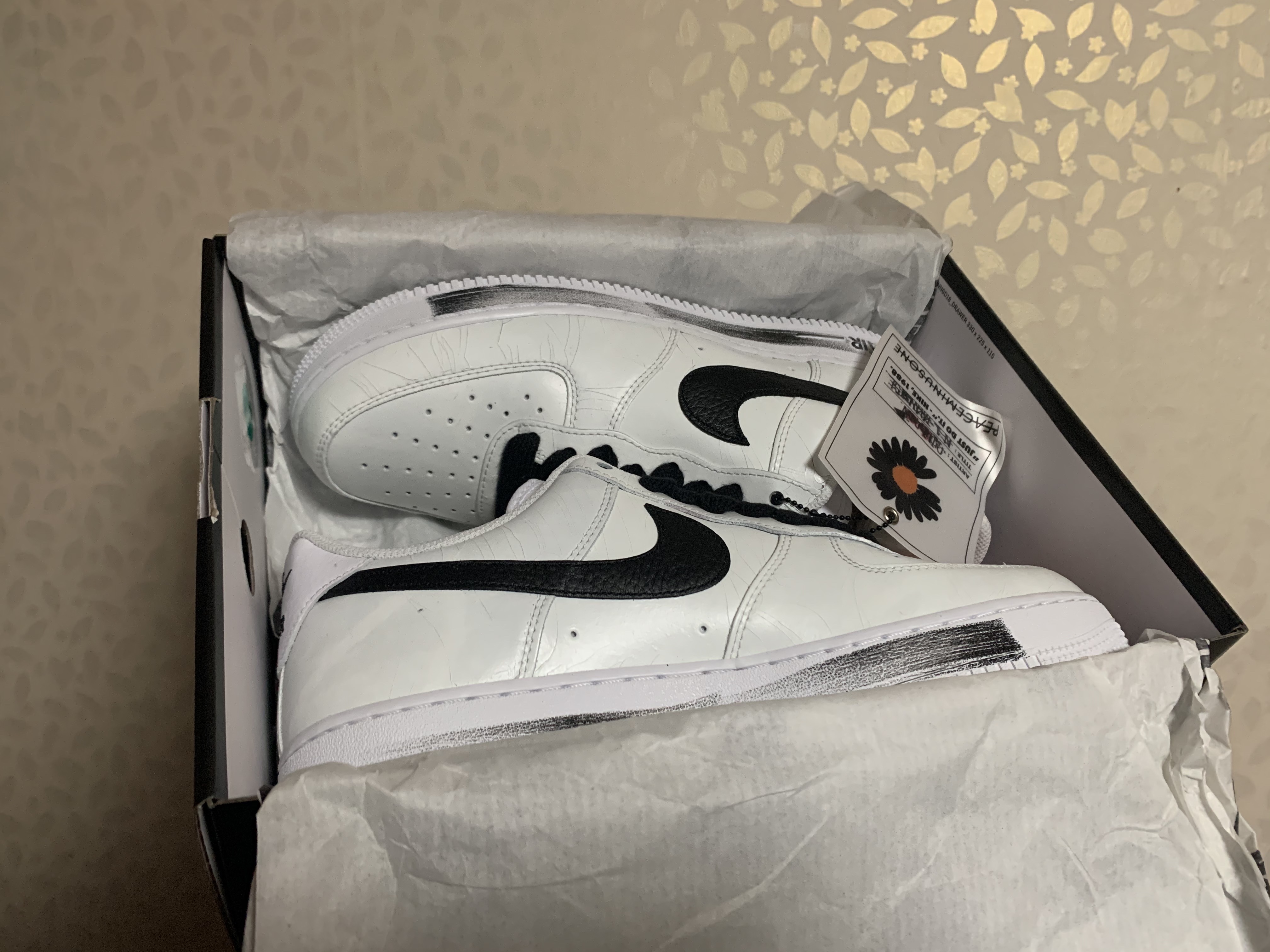 Nike x Peaceminusone Air Force 1 Low Para-Noise 2.0 착용 스타일 - 2