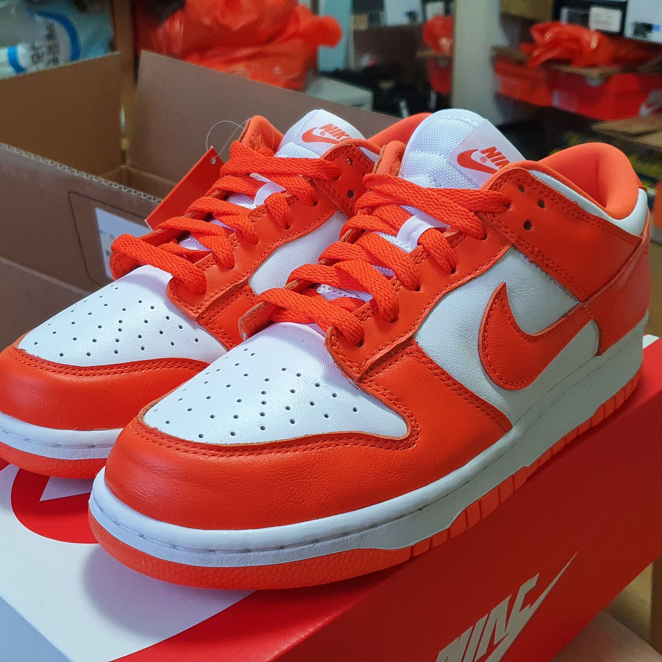 Nike Dunk Low SP Syracuse 2020 착용 스타일