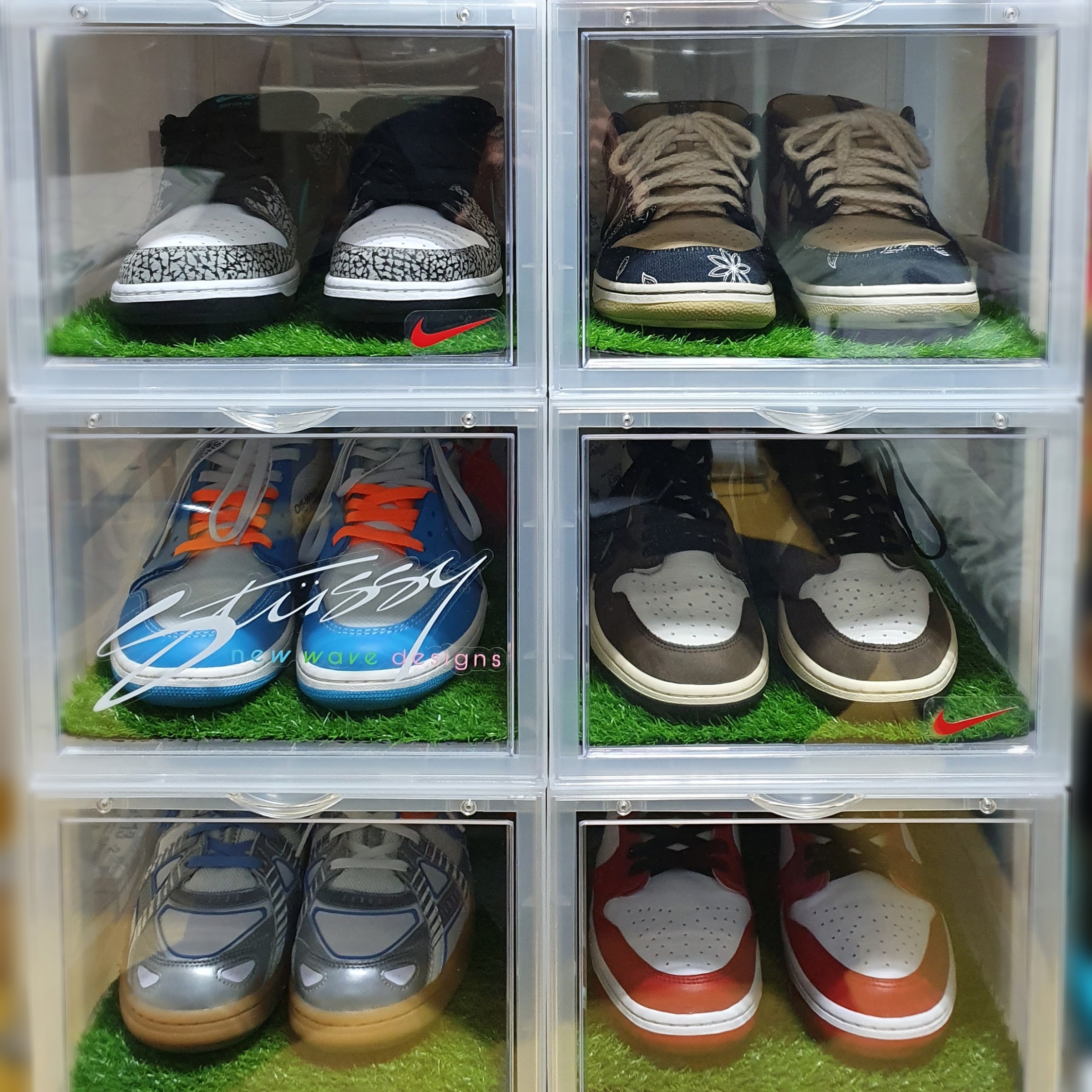 Nike SB Dunk Low Pro Clear Jade, Nike x Travis Scott SB Dunk Low 착용 스타일