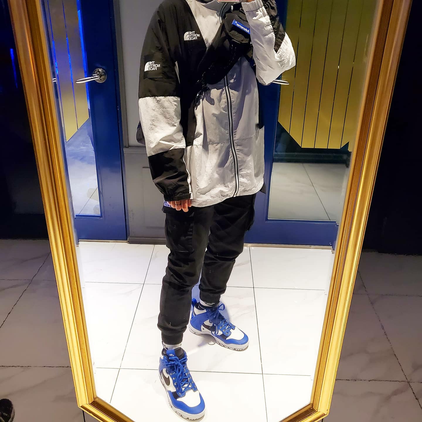 Nike x Undercover SFB Jungle Dunk White 착용 스타일