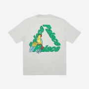 Palace Parrot Palace-3 T-Shirt Grey Marl - 20FW