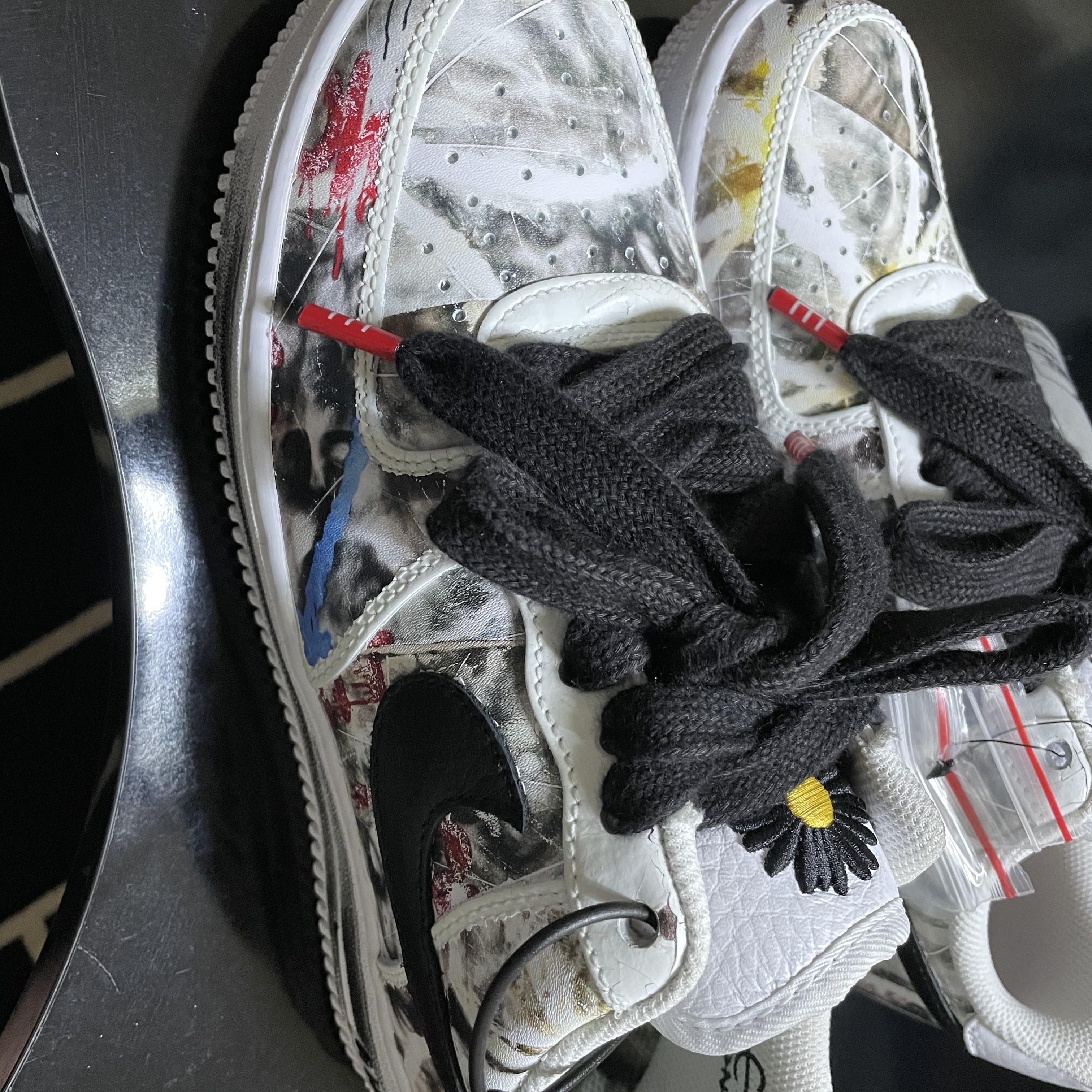 Nike x Peaceminusone Air Force 1 Low Para-Noise 2.0 착용 스타일 - 5