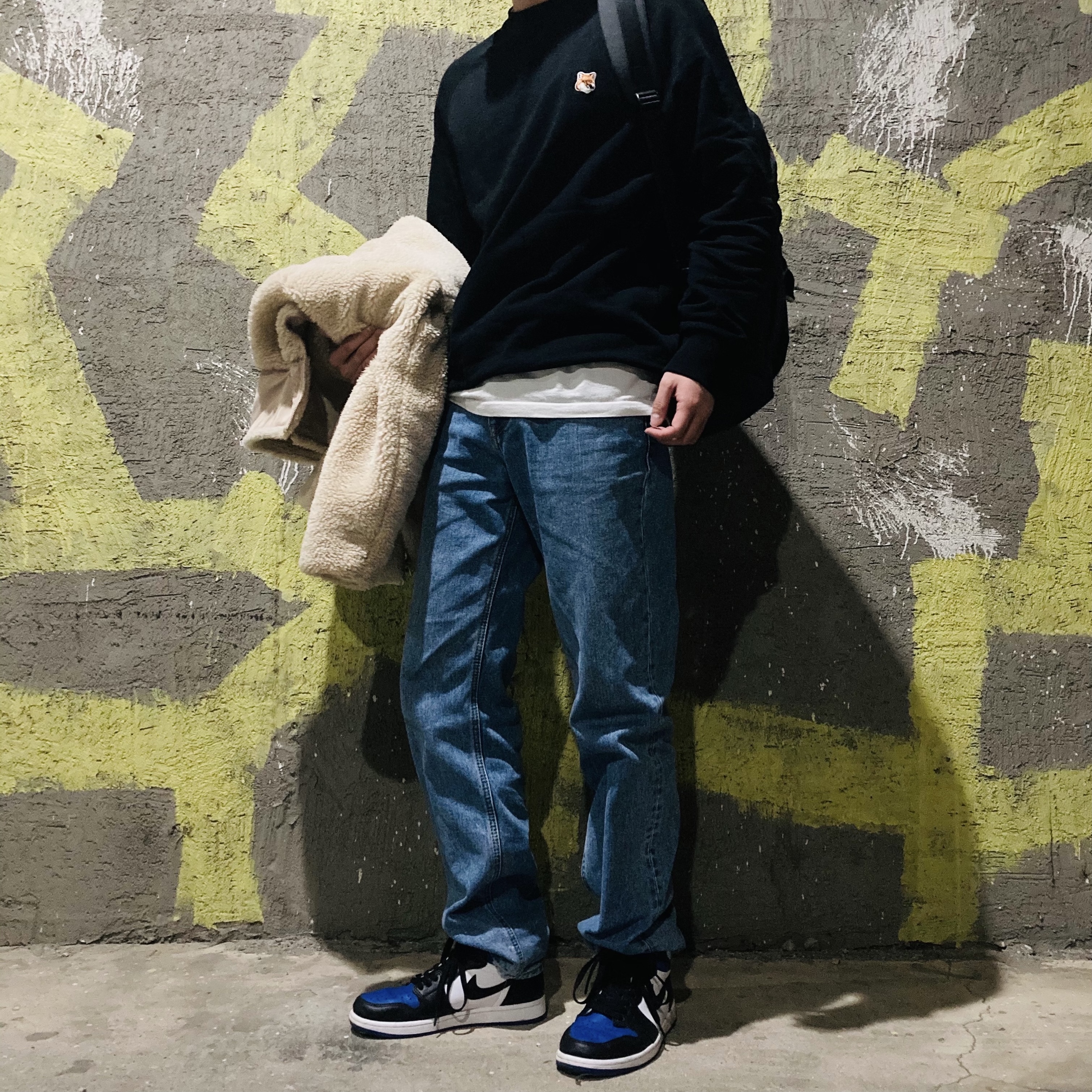 Jordan 1 Retro High OG Royal Toe 착용 스타일