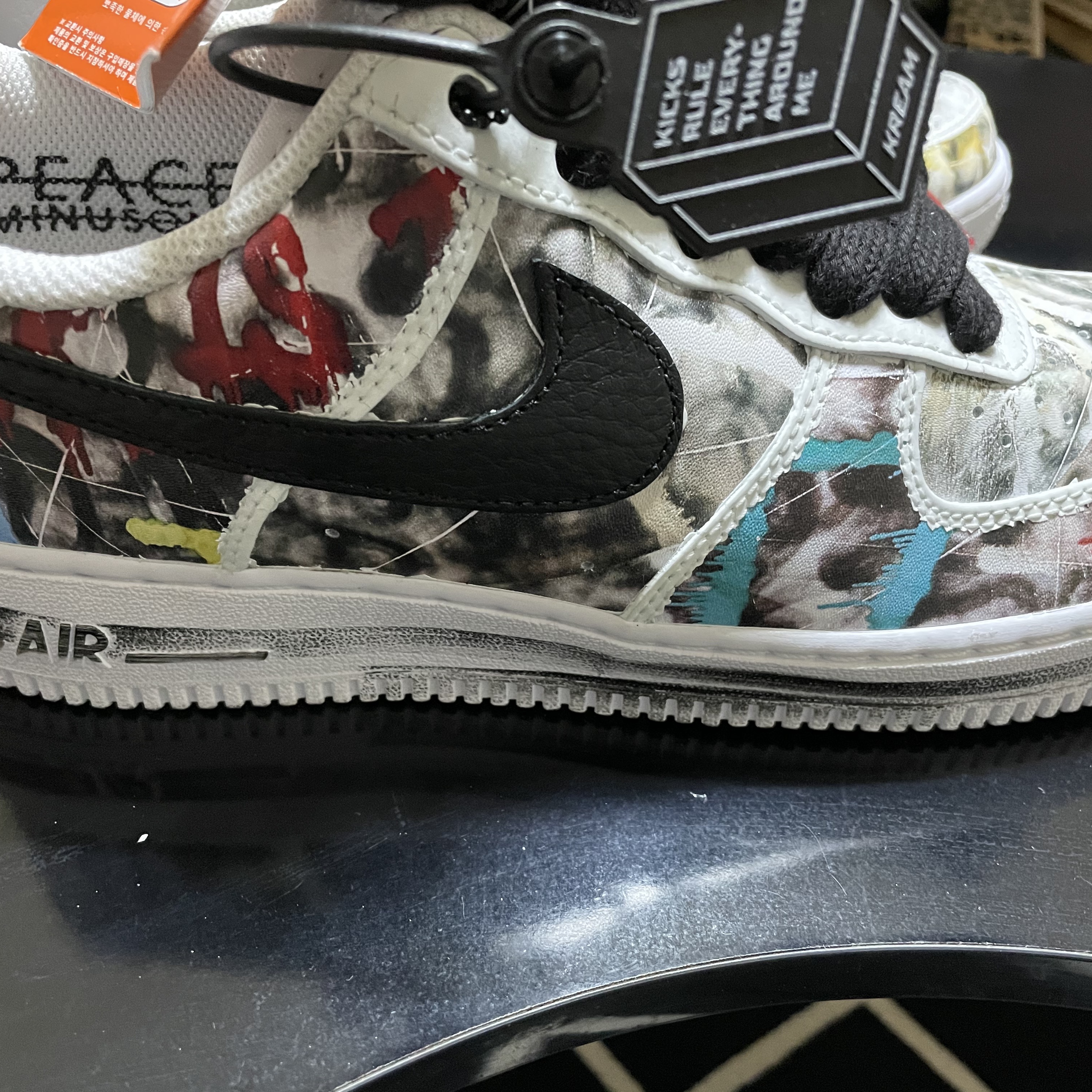 Nike x Peaceminusone Air Force 1 Low Para-Noise 2.0 착용 스타일 - 2