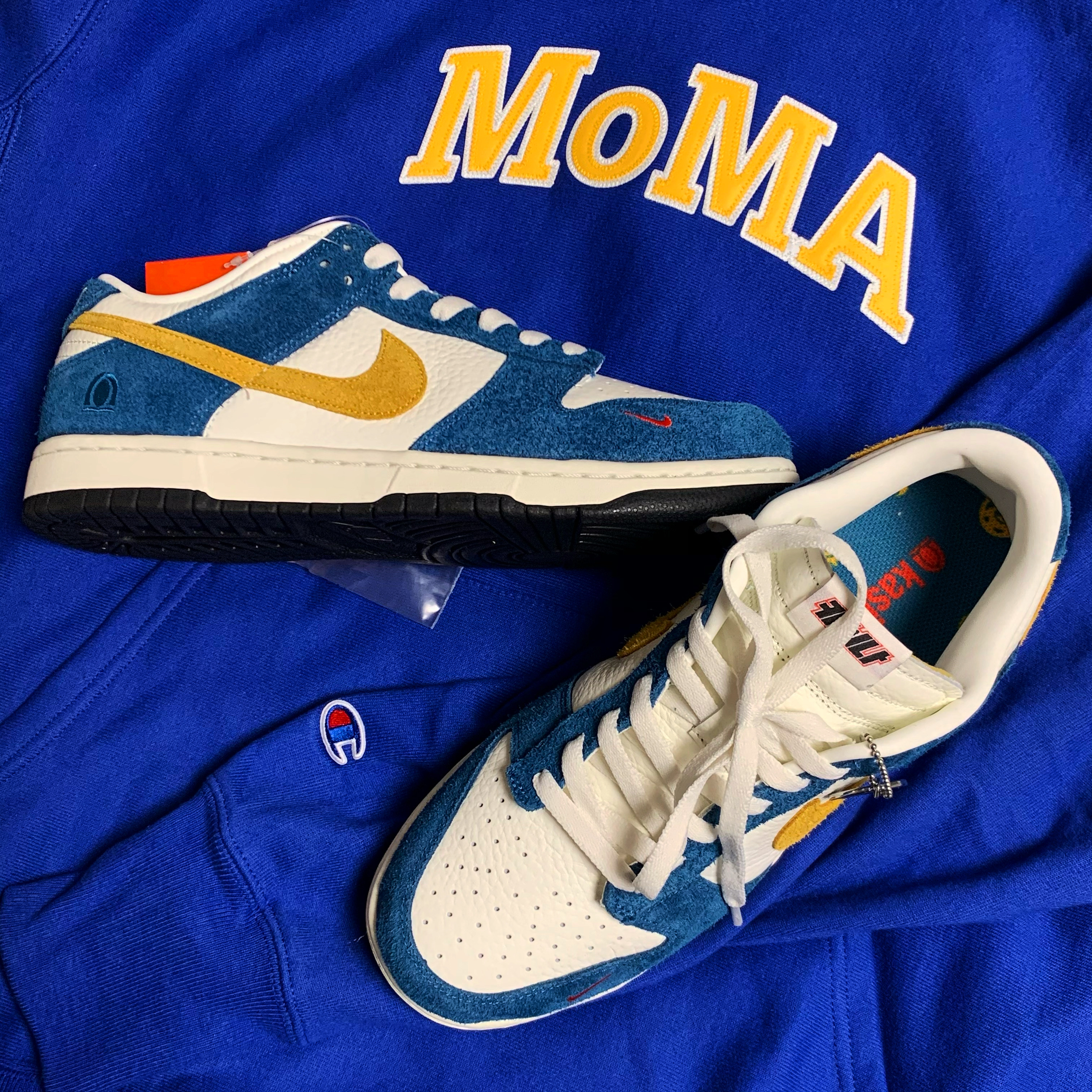 Nike x Kasina Dunk Low 80's Bus 착용 스타일