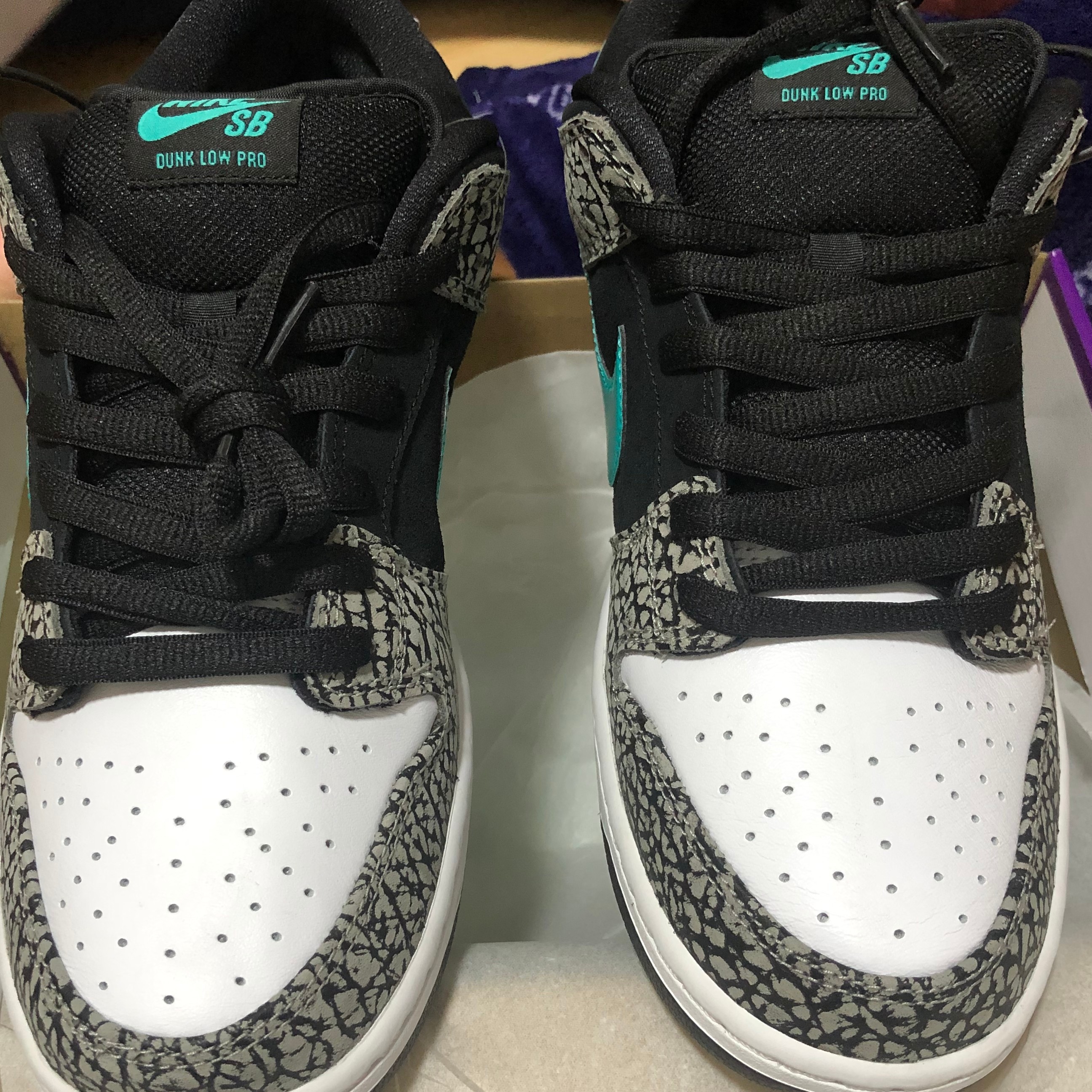 Nike SB Dunk Low Pro Clear Jade 착용 스타일 - 3