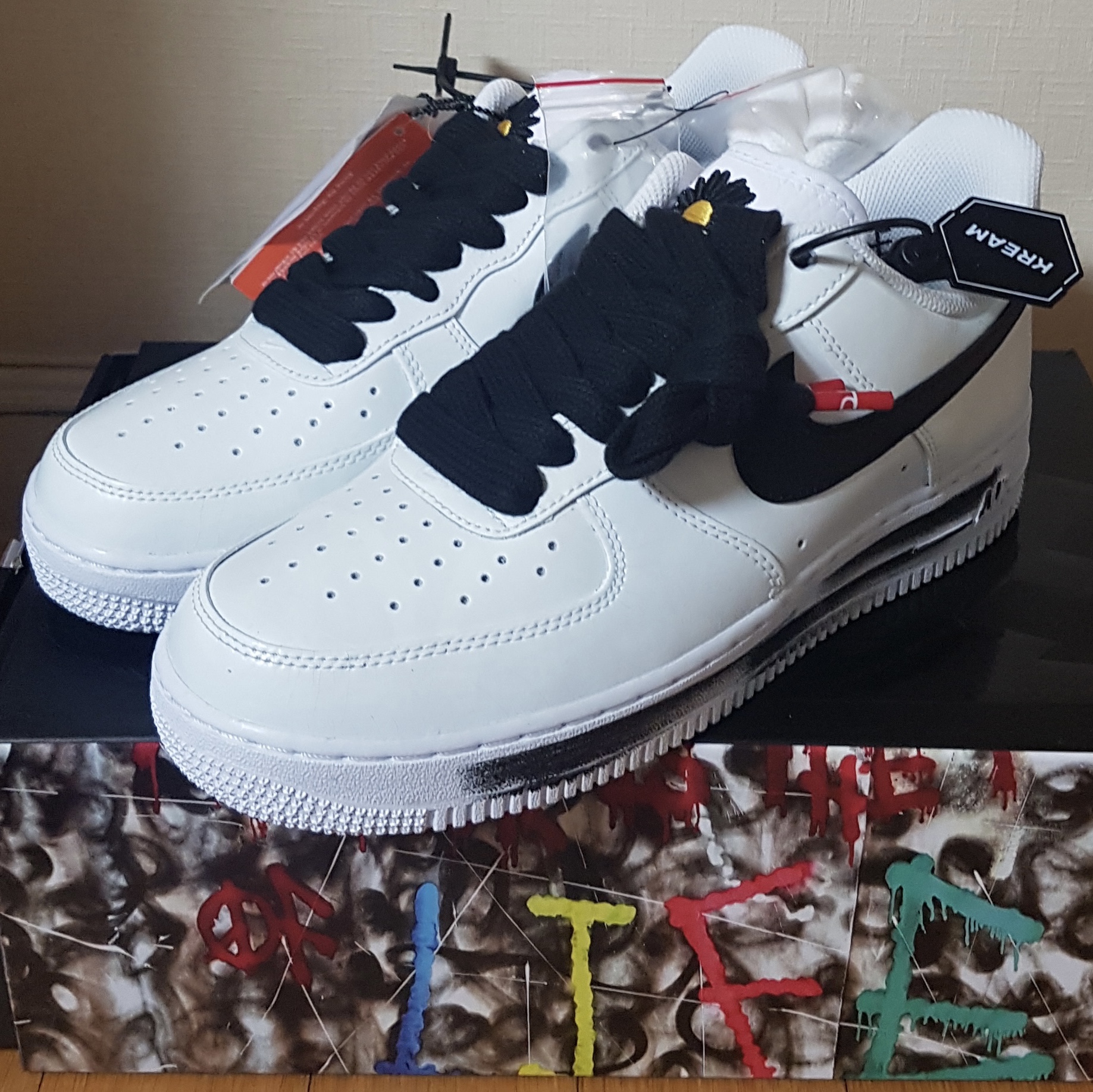 Nike x Peaceminusone Air Force 1 Low Para-Noise 2.0 착용 스타일