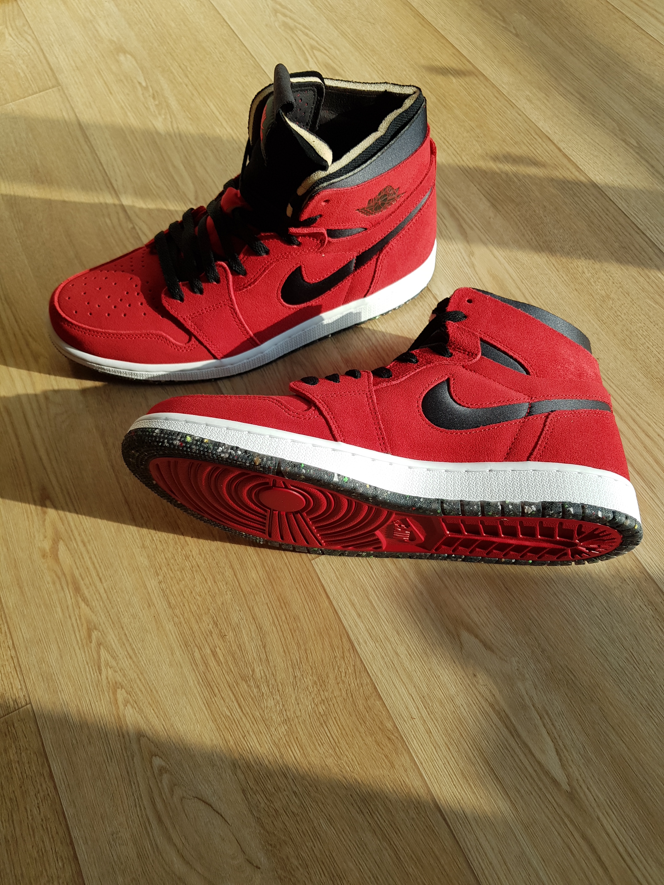 Jordan 1 Zoom Air CMFT Gym Red 착용 스타일 - 5