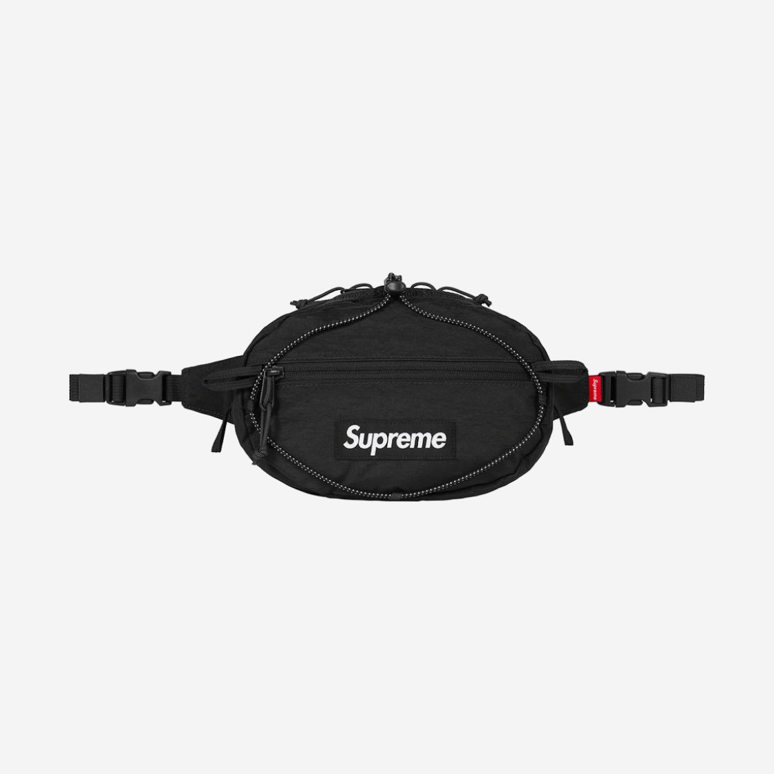 Supreme Waist Bag Black - 20FW 상세 이미지 1