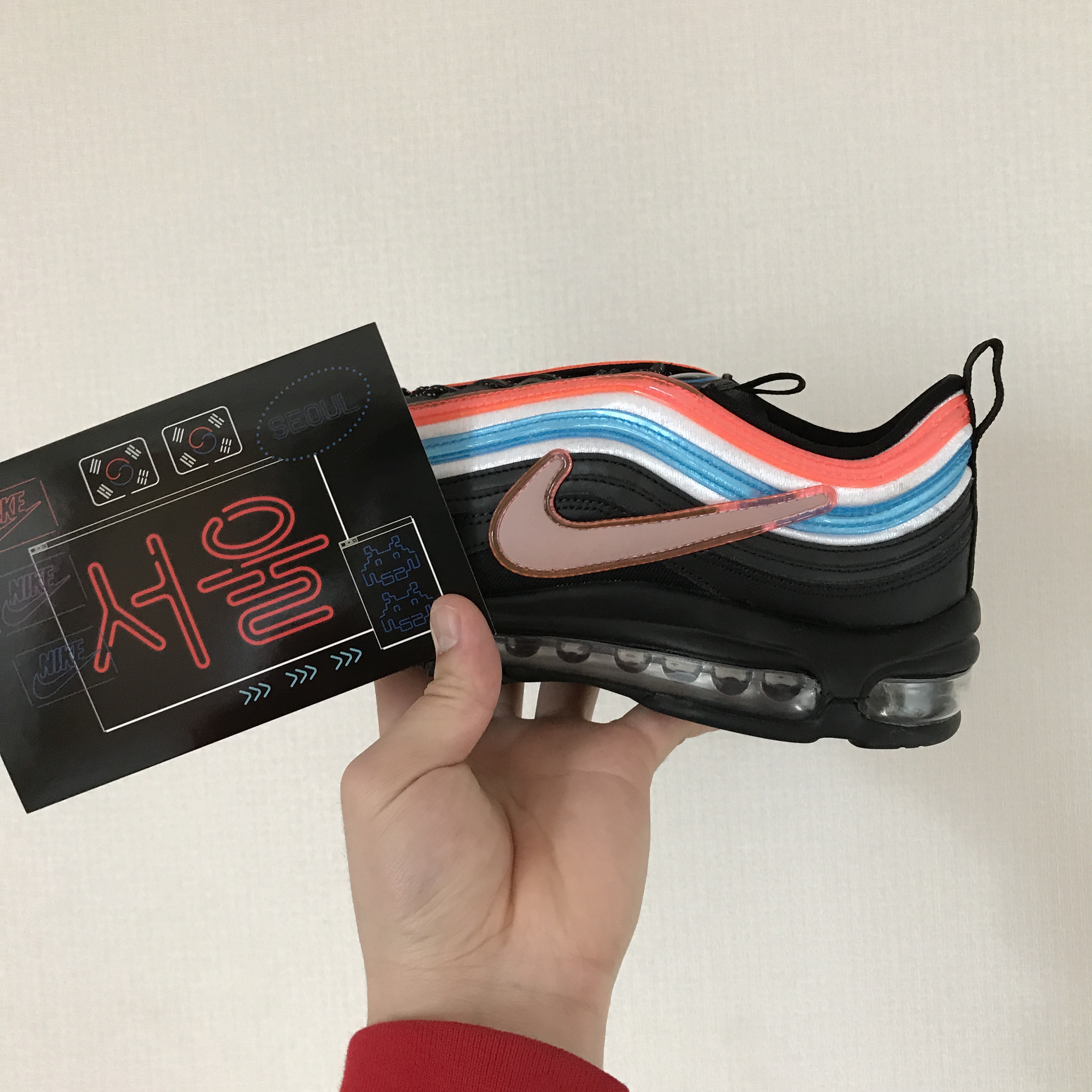 Nike Air Max 97 Neon Seoul 착용 스타일 - 2