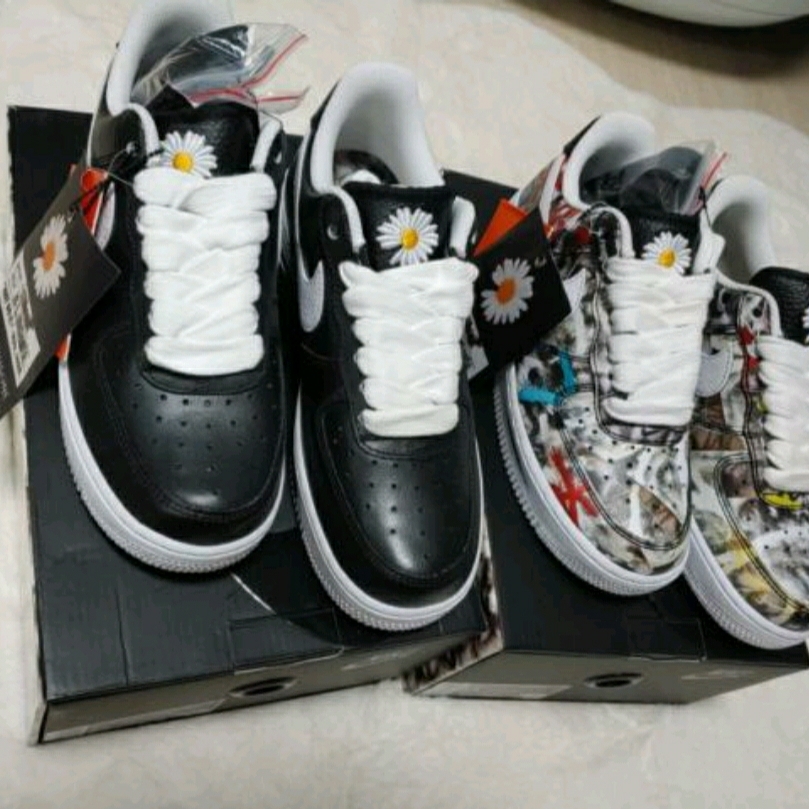 Nike x Peaceminusone Air Force 1 Low Para-Noise 착용 스타일