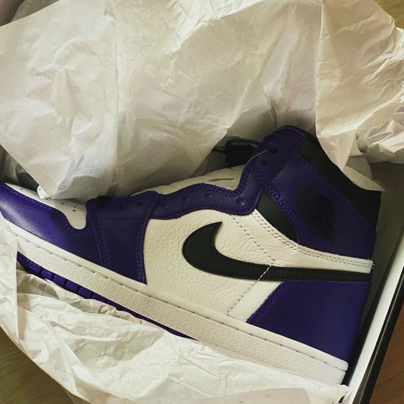 Jordan 1 Retro High OG Court Purple 2020 착용 스타일
