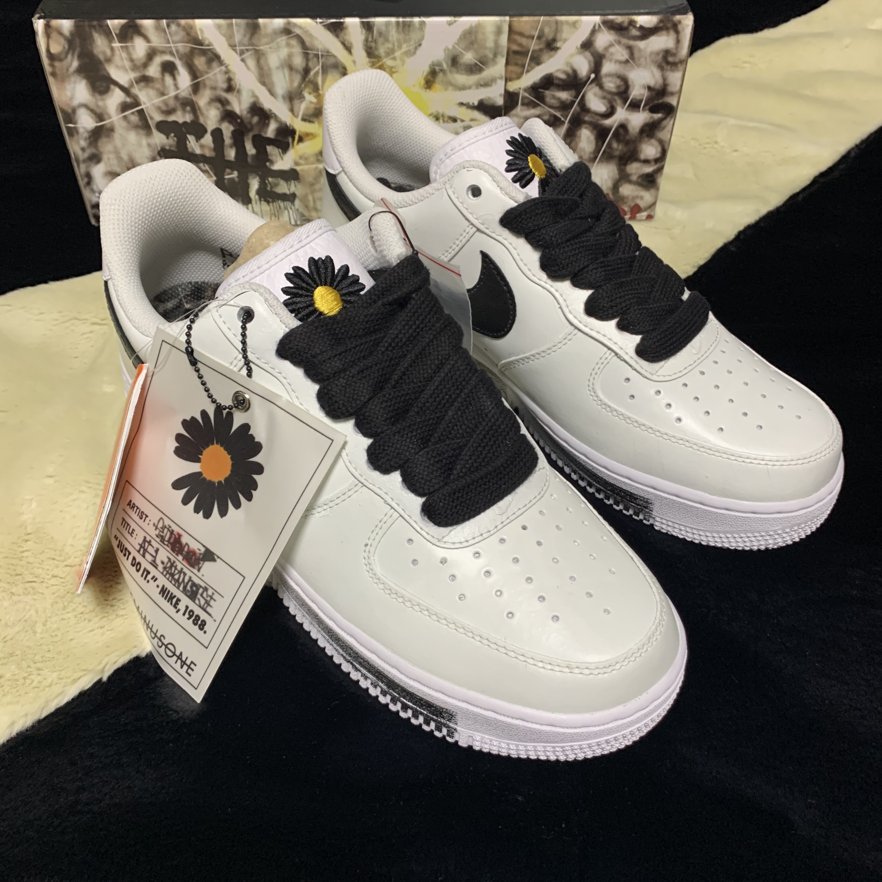 Nike x Peaceminusone Air Force 1 Low Para-Noise 2.0 착용 스타일