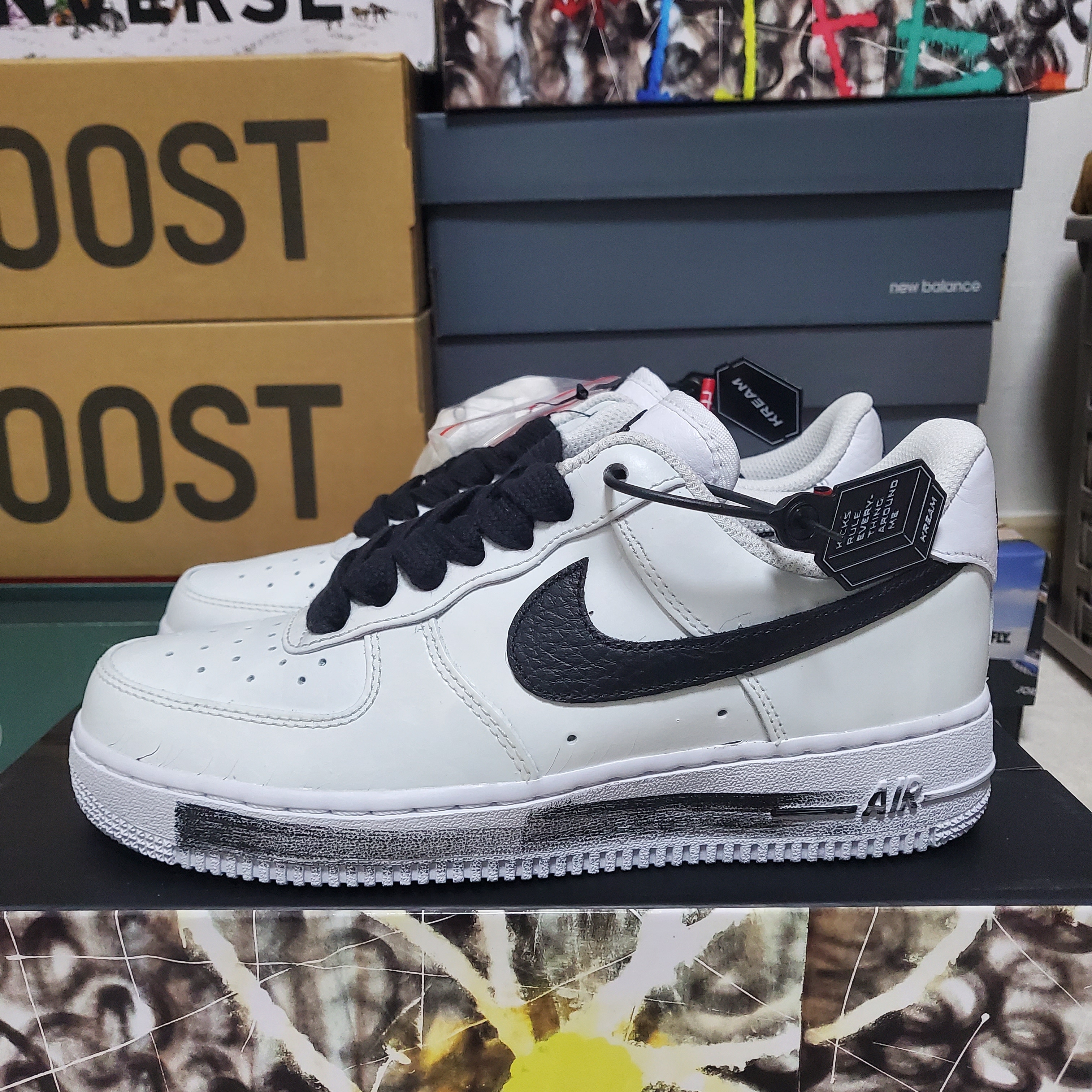 Nike x Peaceminusone Air Force 1 Low Para-Noise 2.0 착용 스타일