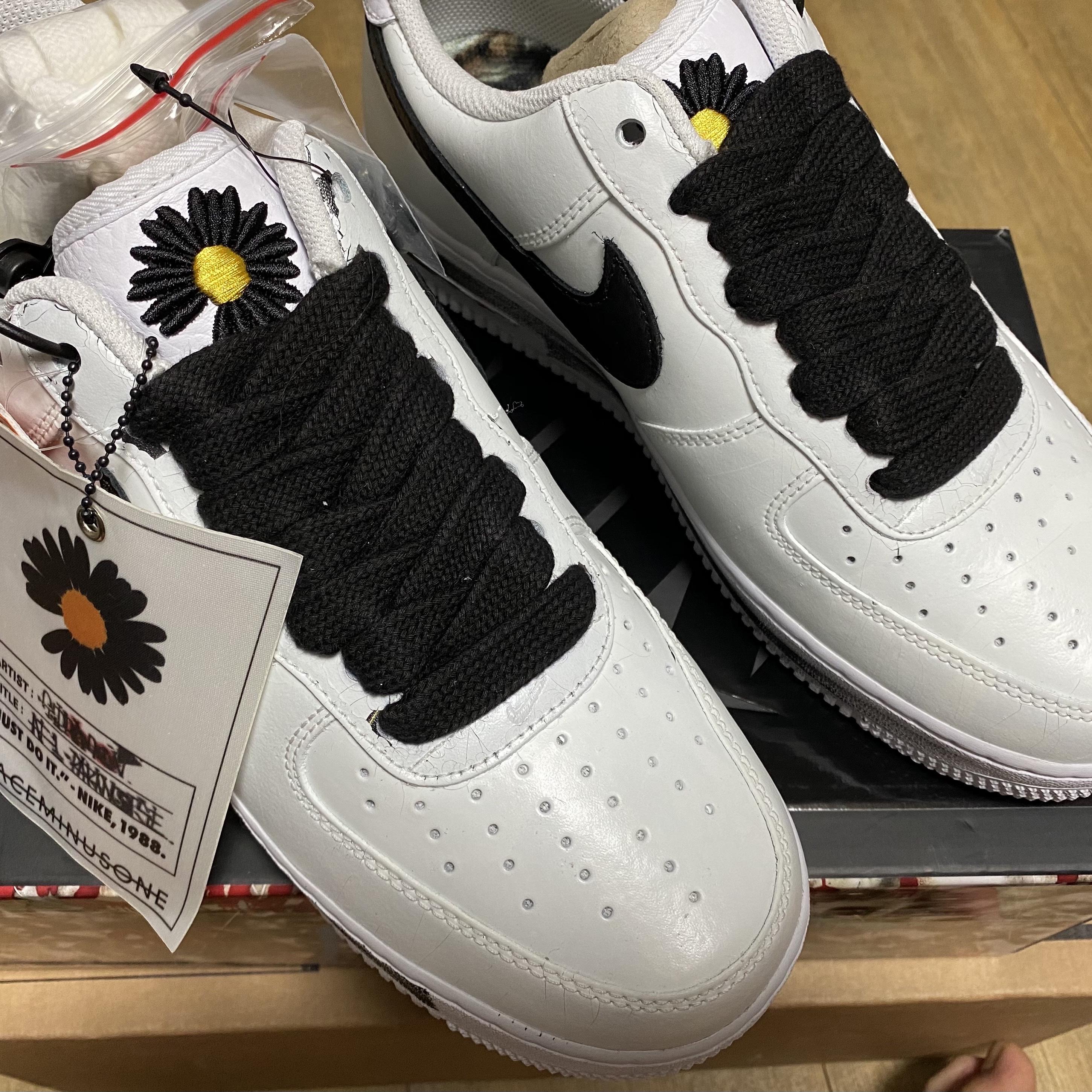 Nike x Peaceminusone Air Force 1 Low Para-Noise 2.0 착용 스타일 - 2