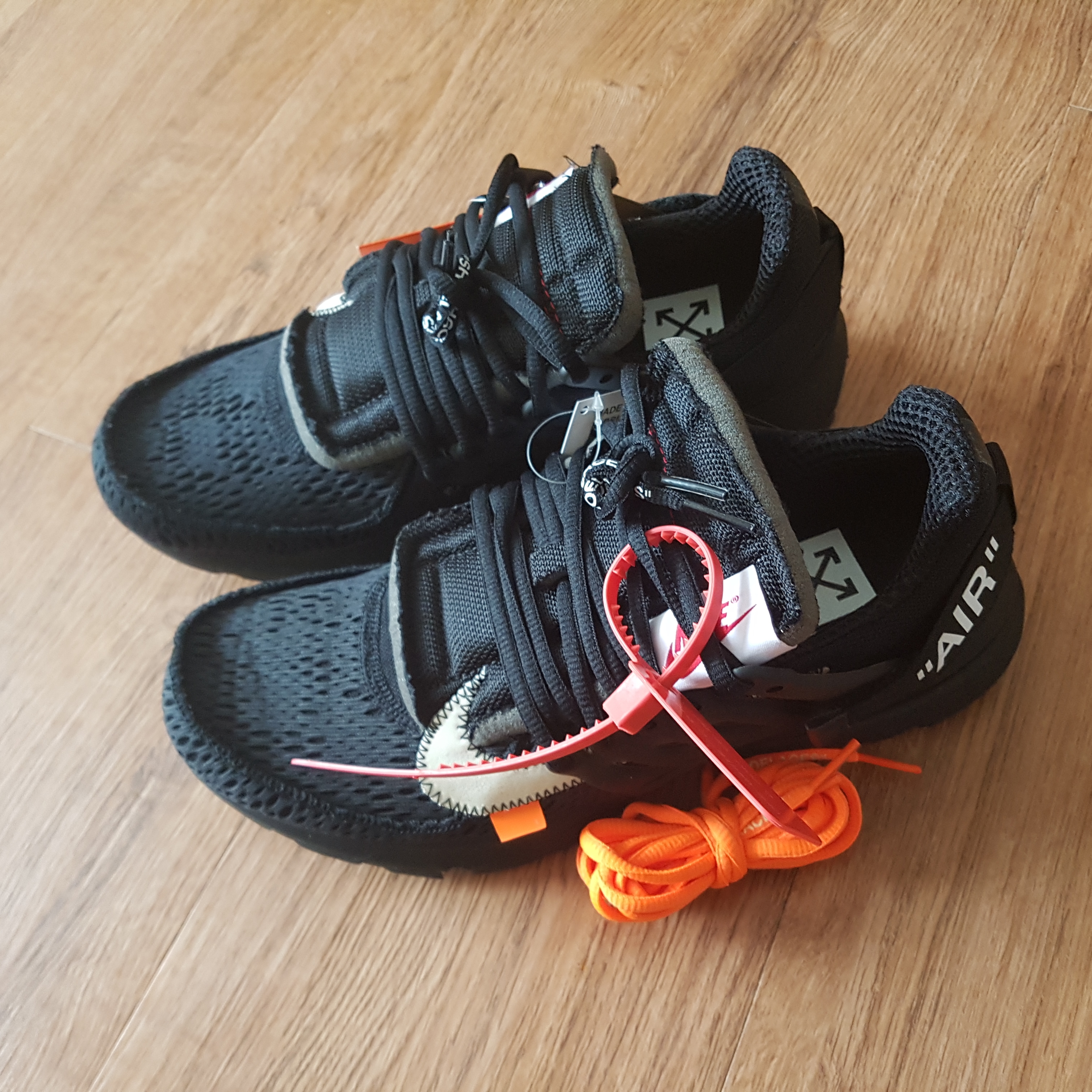 Nike x Off-White Air Presto Black 착용 스타일