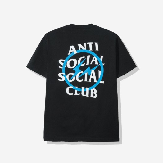 안티 소셜 소셜 클럽 x 프라그먼트 블루 볼트 티셔츠