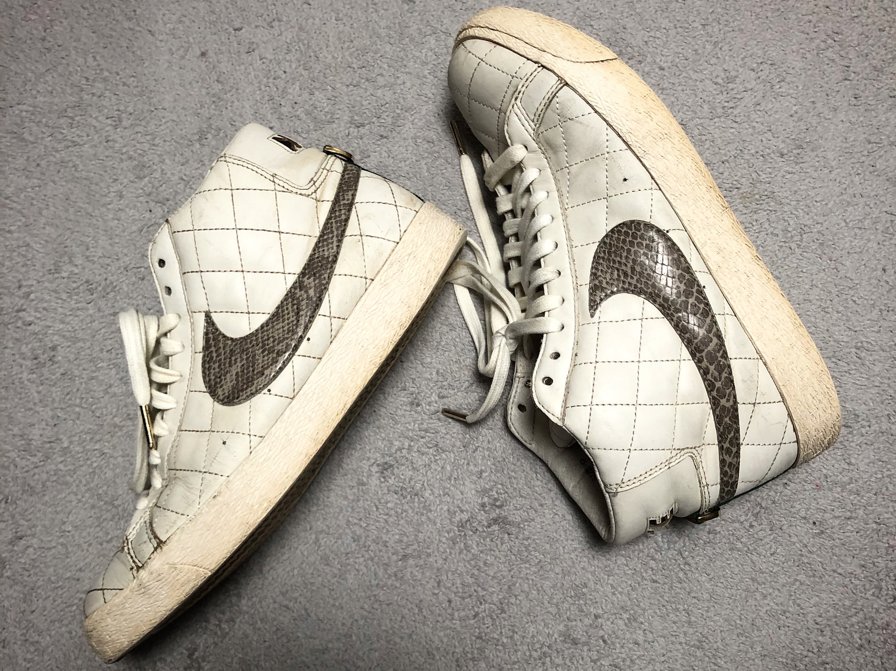 Nike x Supreme SB Blazer Sail 2006 착용 스타일