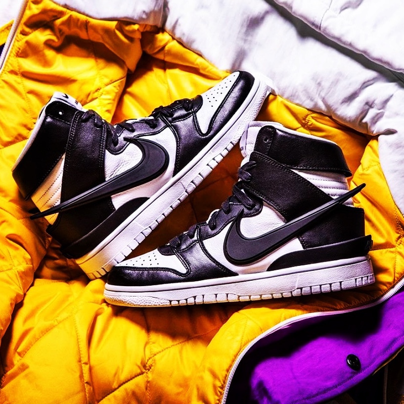 Nike x Ambush Dunk High Black 착용 스타일