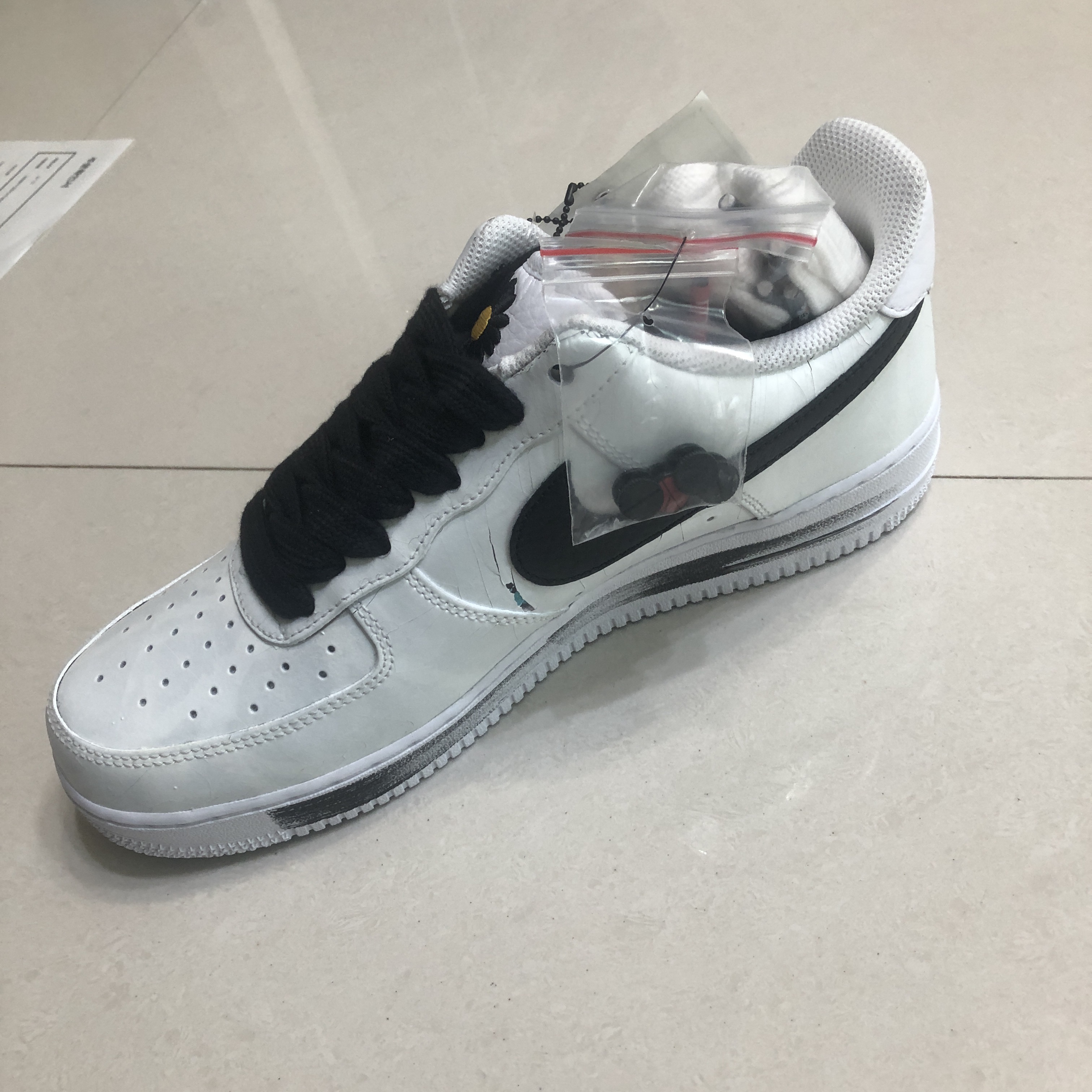 Nike x Peaceminusone Air Force 1 Low Para-Noise 2.0 착용 스타일 - 1