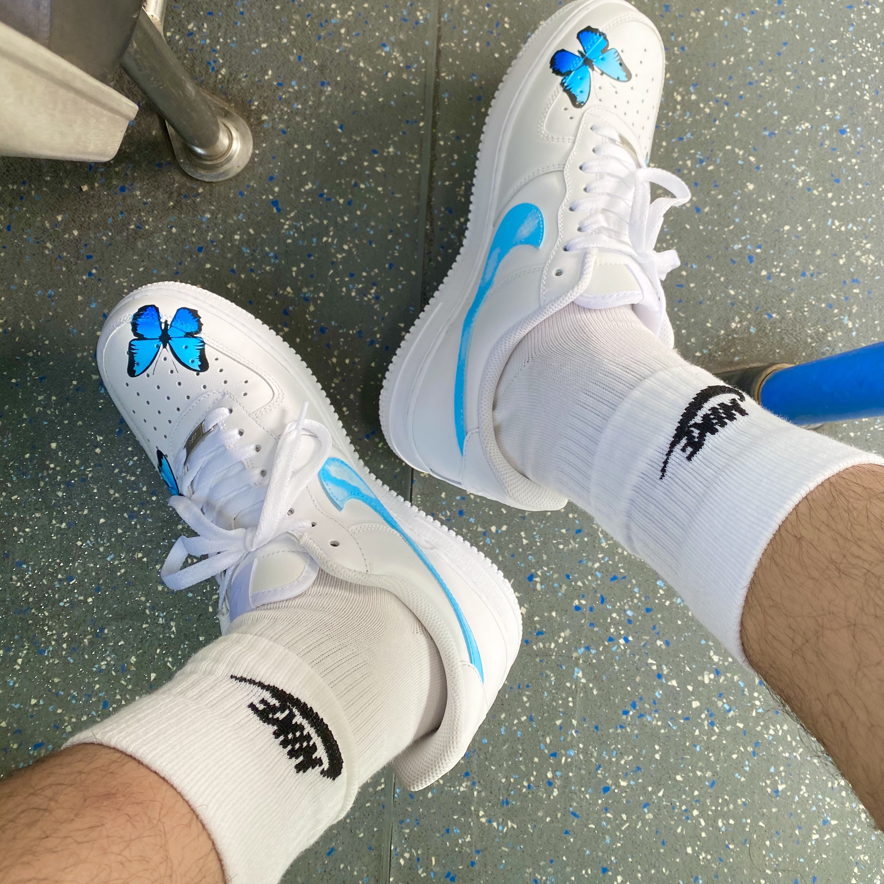Nike Air Force 1 '07 Low White 착용 스타일