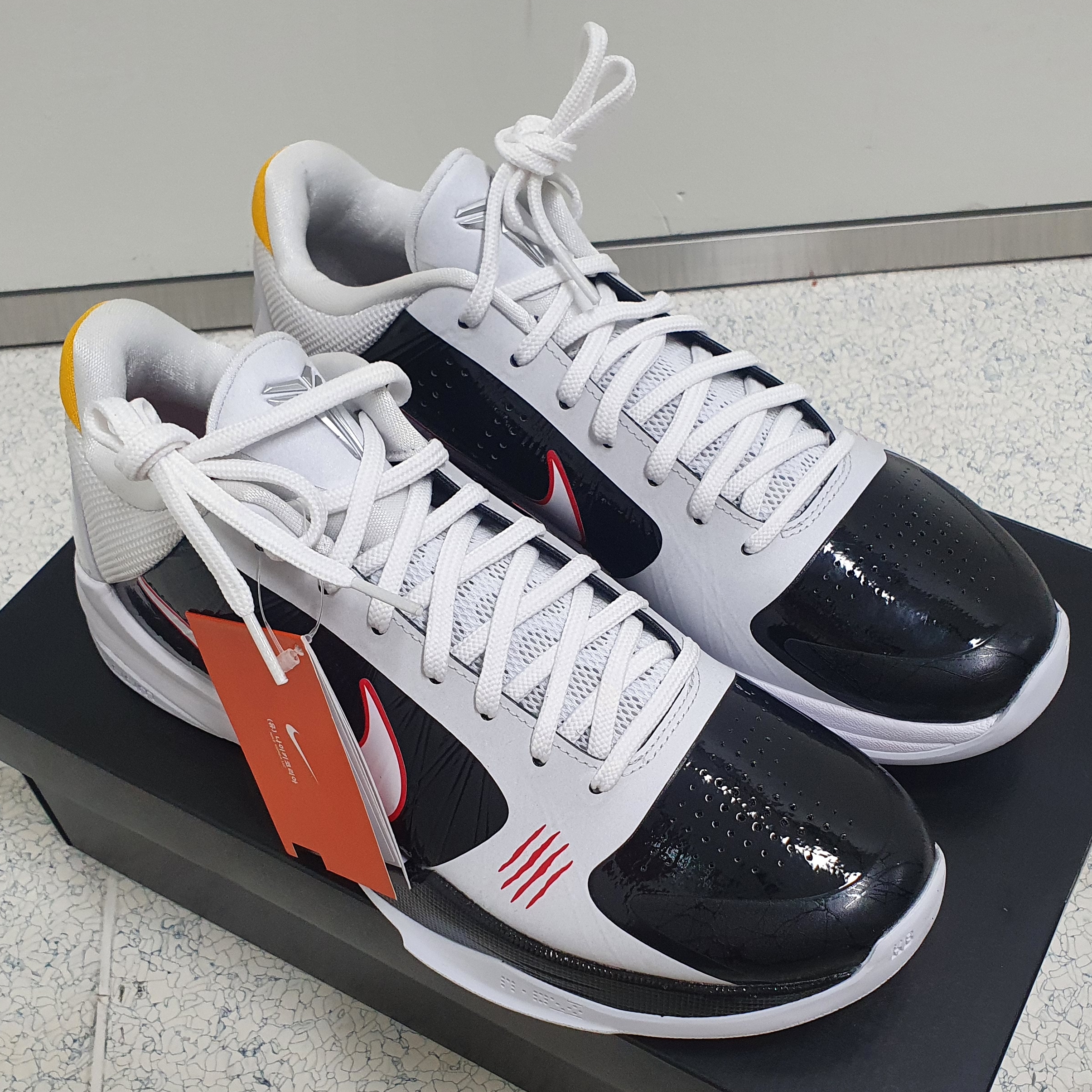 Nike Kobe 5 Protro Alternate Bruce Lee 착용 스타일