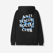 Anti Social Social Club x Fragment Bolt Hoodie Blue