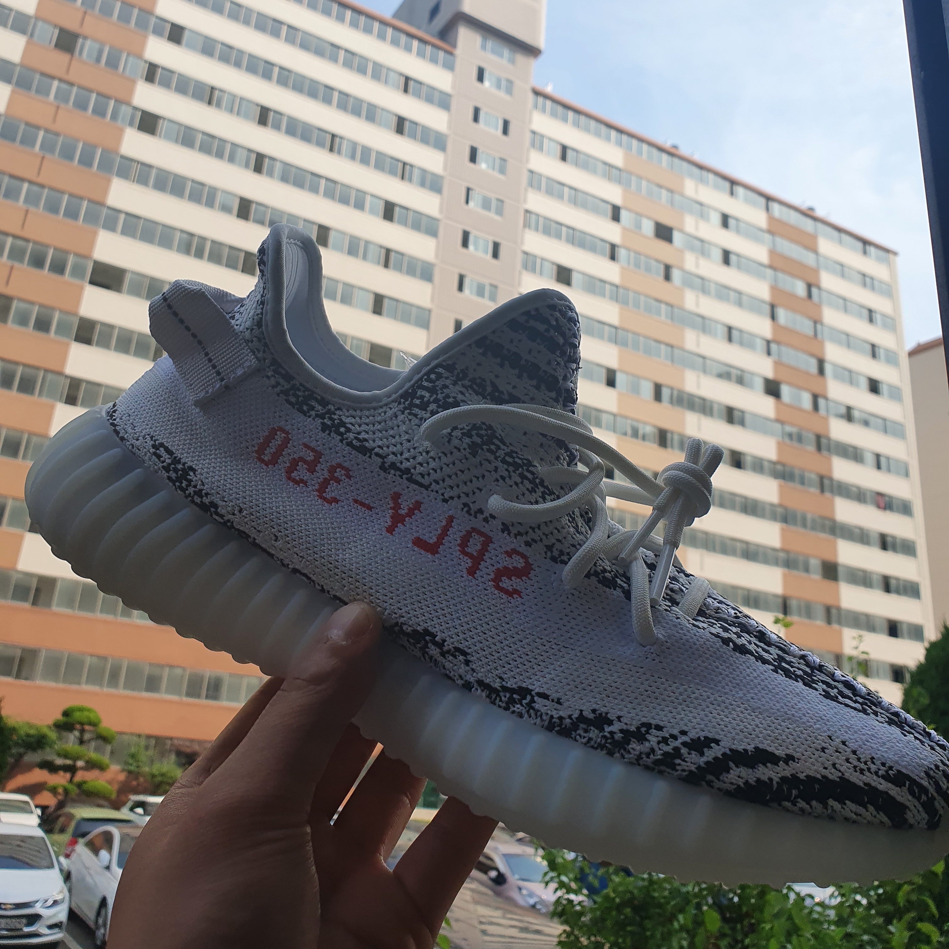 Adidas Yeezy Boost 350 V2 Zebra 2017/2019/2020 착용 스타일