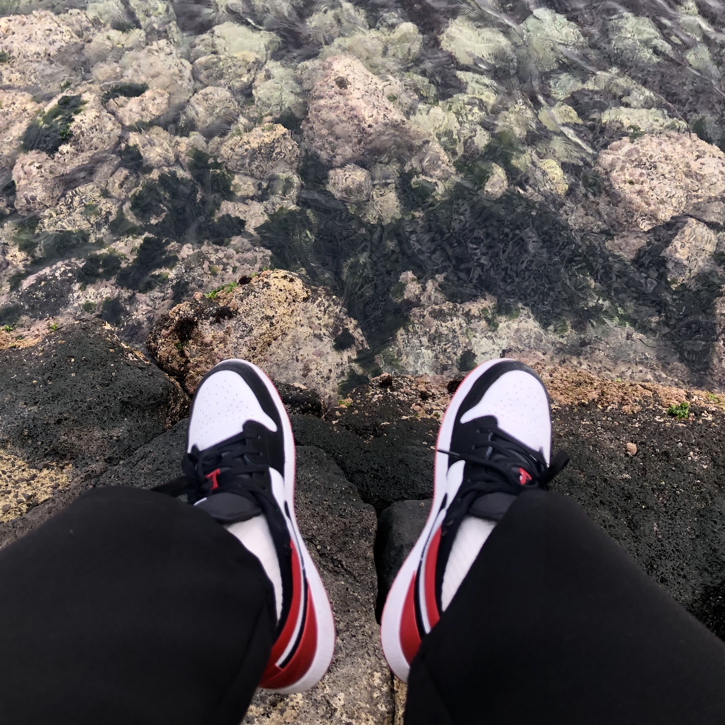 (GS) Jordan 1 Low Black Toe 착용 스타일