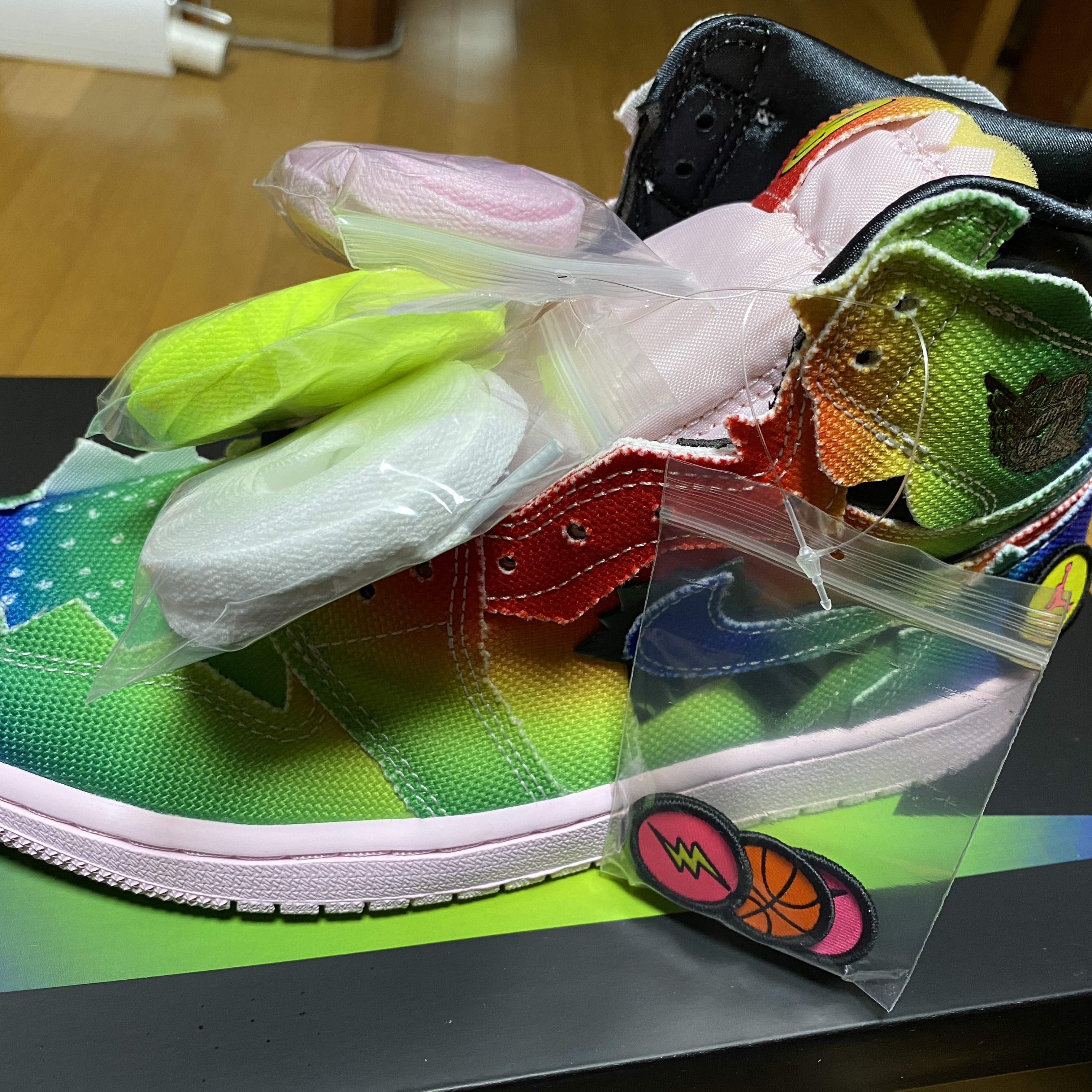 Jordan 1 x J Balvin Retro High OG 착용 스타일 - 3