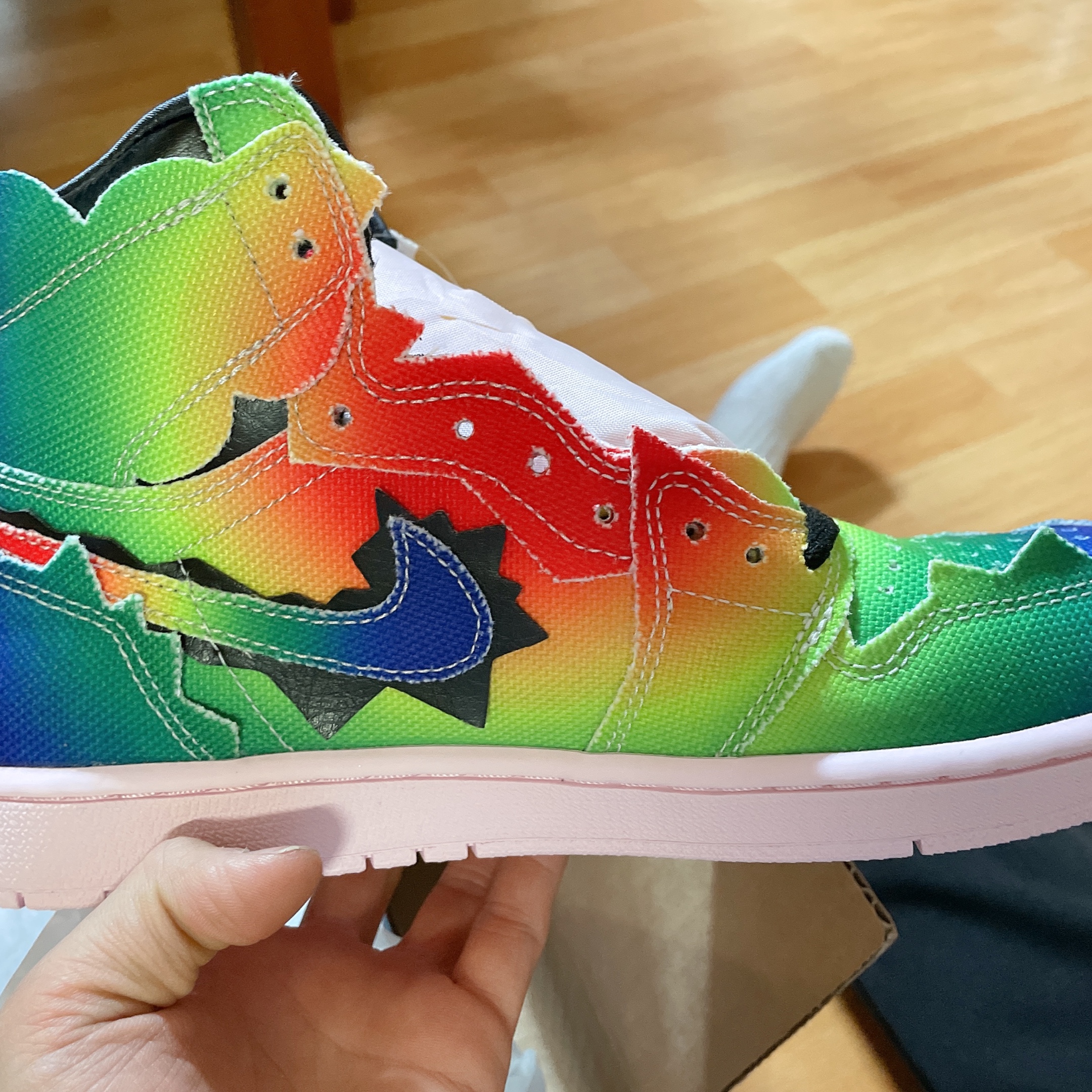 Jordan 1 x J Balvin Retro High OG 착용 스타일 - 1