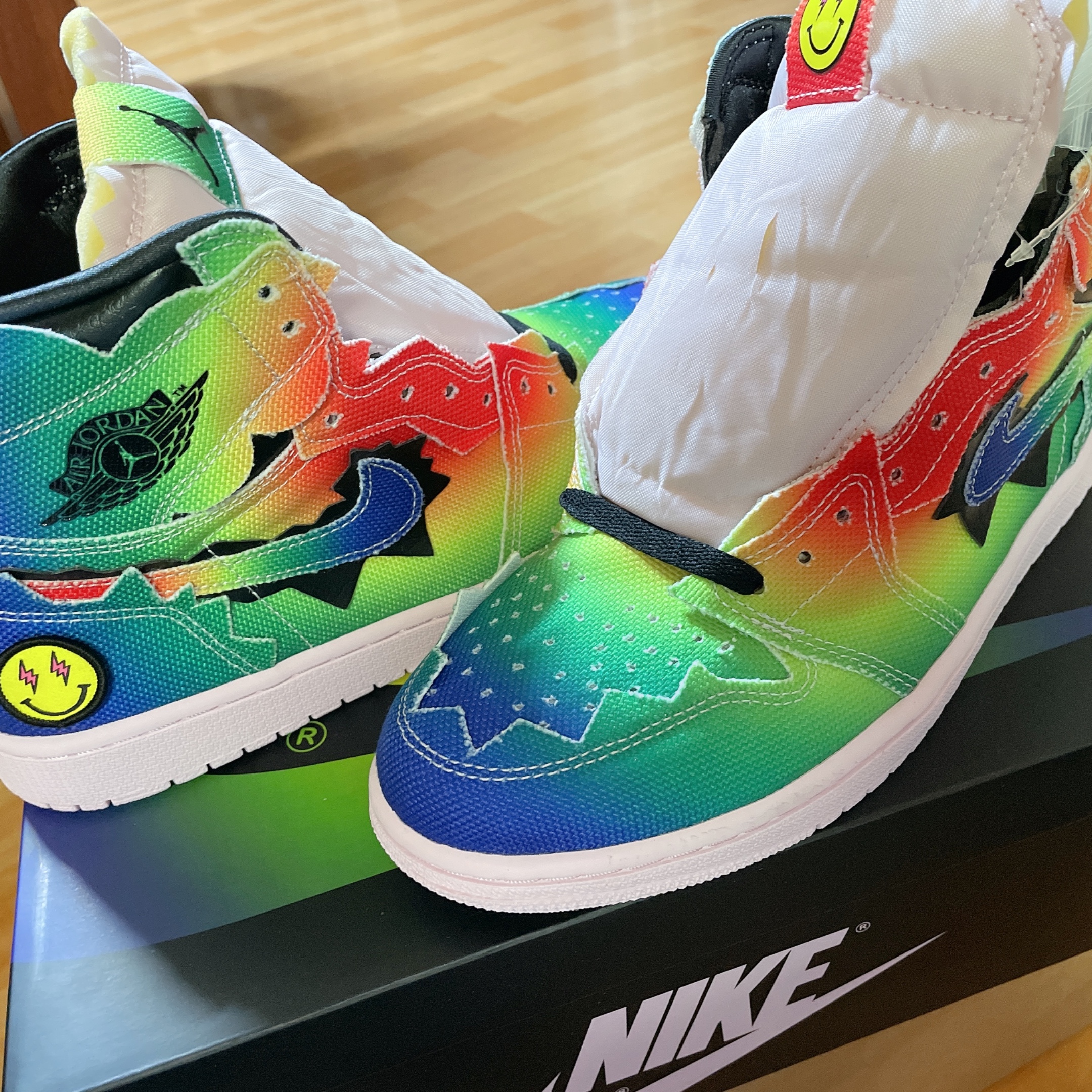 Jordan 1 x J Balvin Retro High OG 착용 스타일 - 2