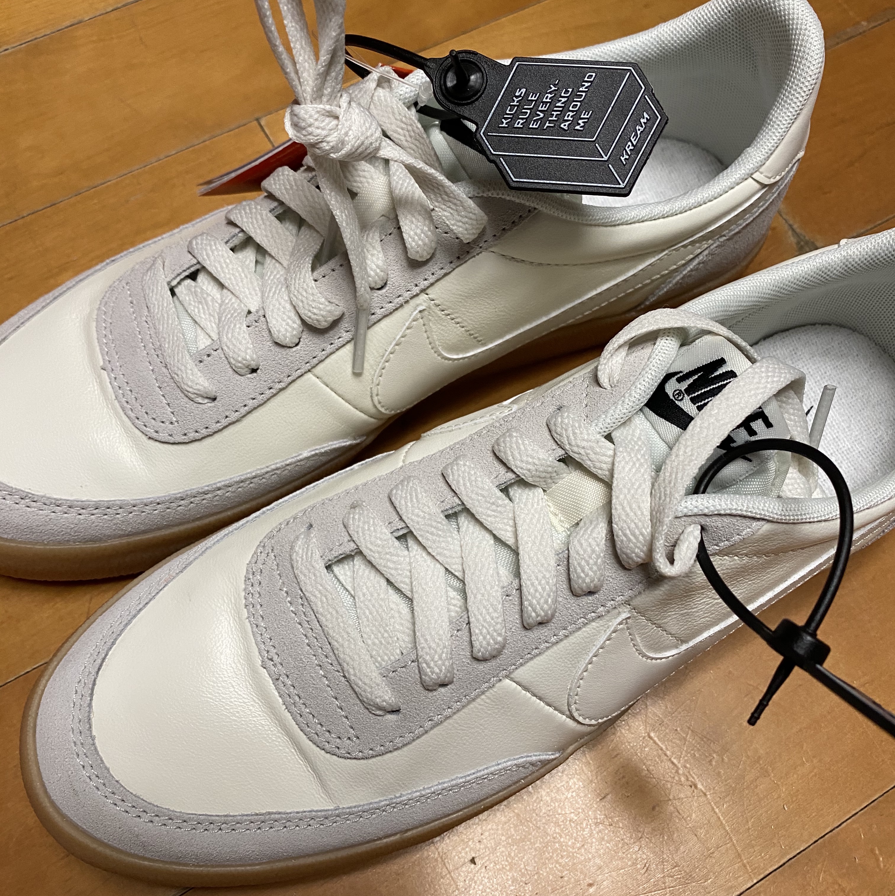 Nike Killshot 2 Leather Sail Gum 착용 스타일